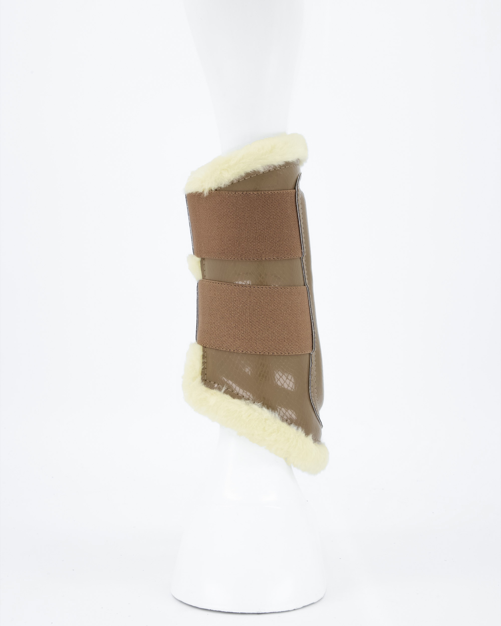 Gaiters Faux Fur Champagne