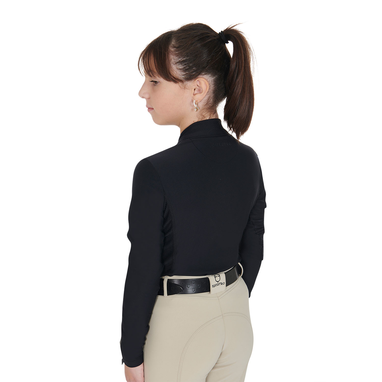 Langärmeliges Trainings-Base-Layer für Mädchen