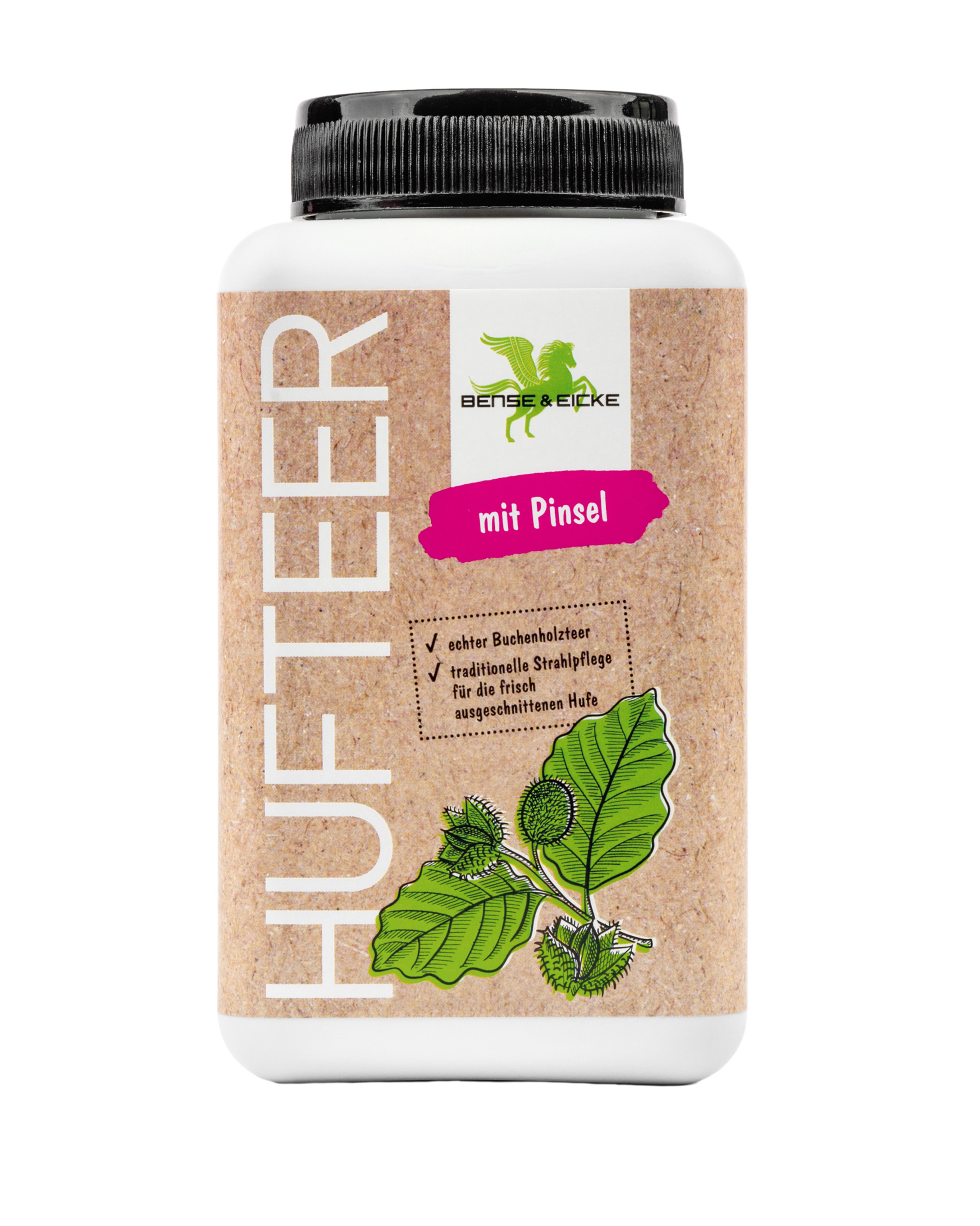 Hoof tar with brush, 500 g
