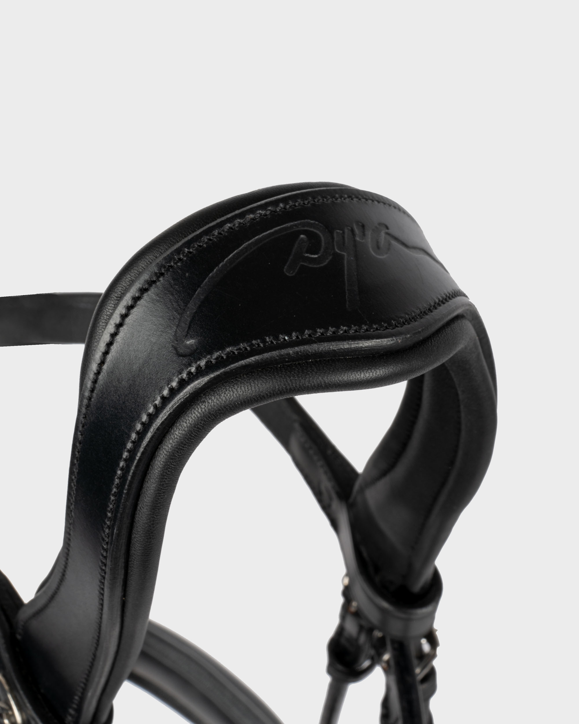 Bridle wide swedish patent leather in black Bridle wide swedish patent leather in black