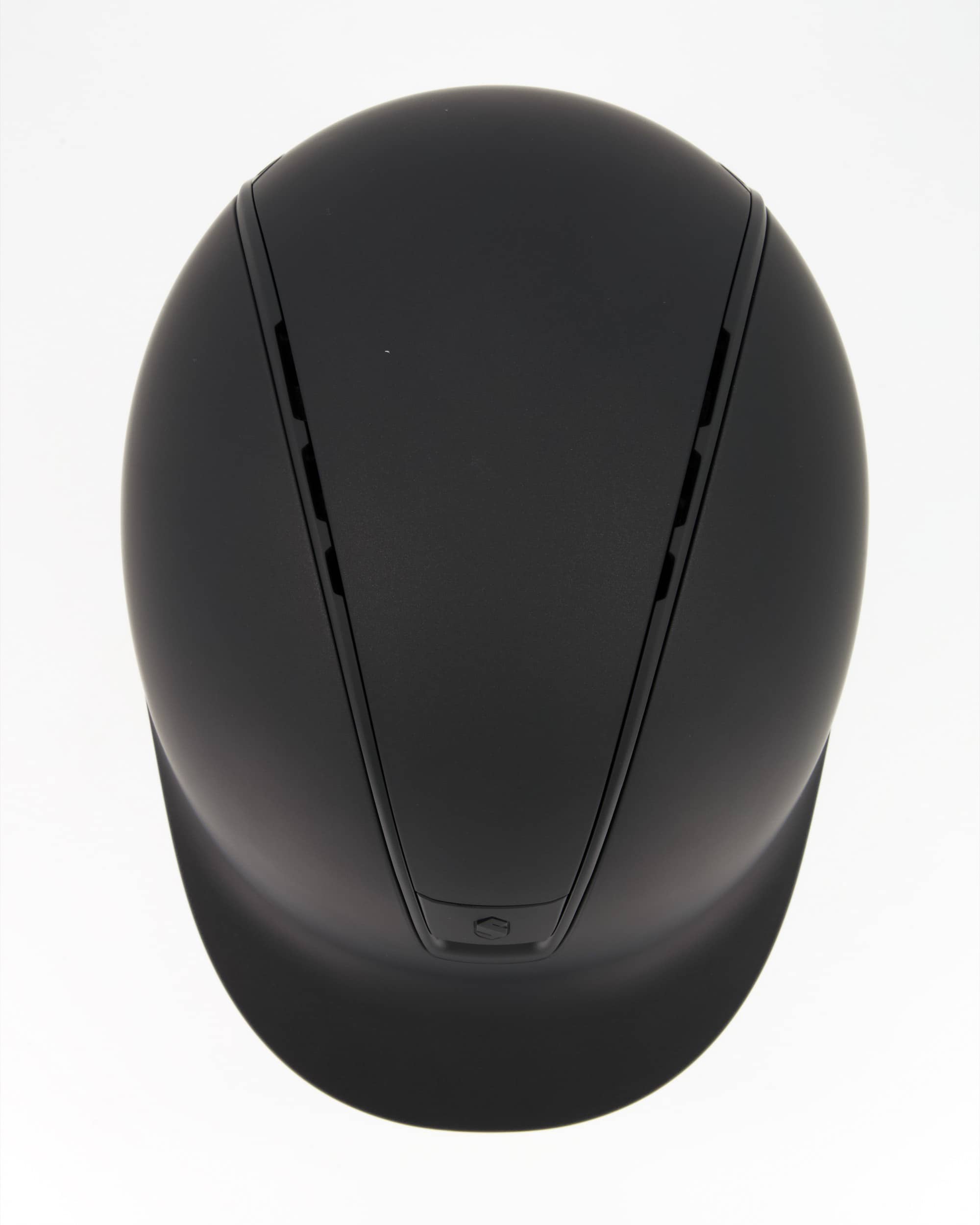 Riding helmet 2.0 Shadowmatt Black, Top Shadowmatt Black, Trim Matt Black, Blason Matt Black