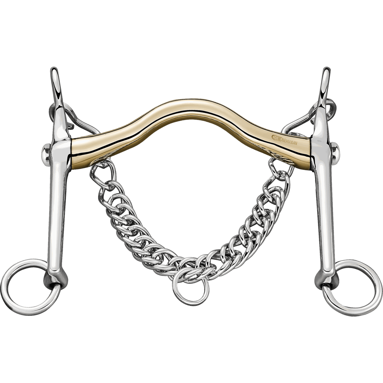 Bemelmans Reitkandare 14 mm - Sensogan mit drehbaren Seitenteilen