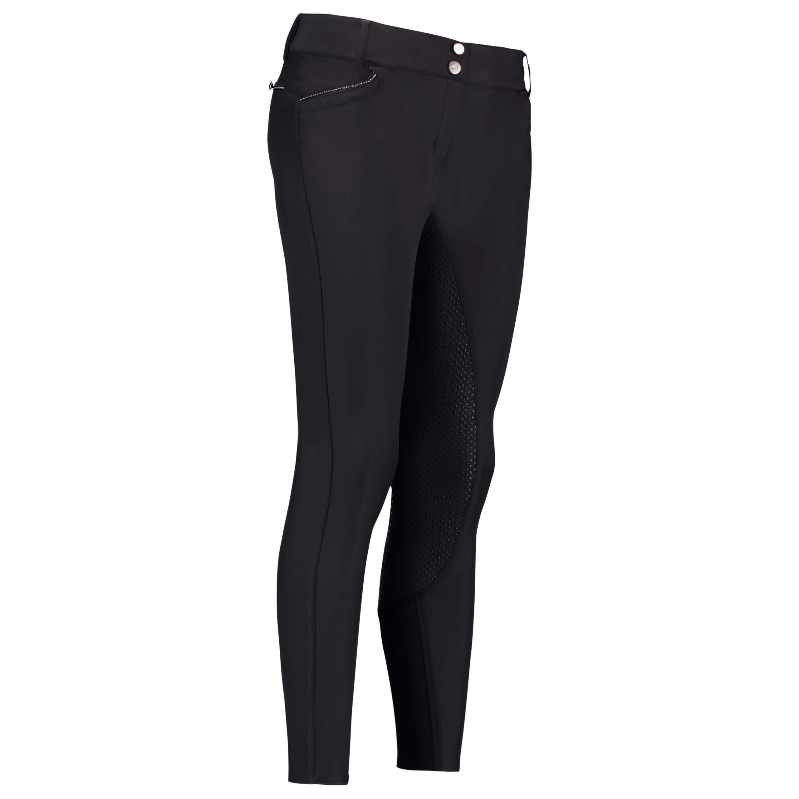 Riding breeches Arielle with full grip in Black