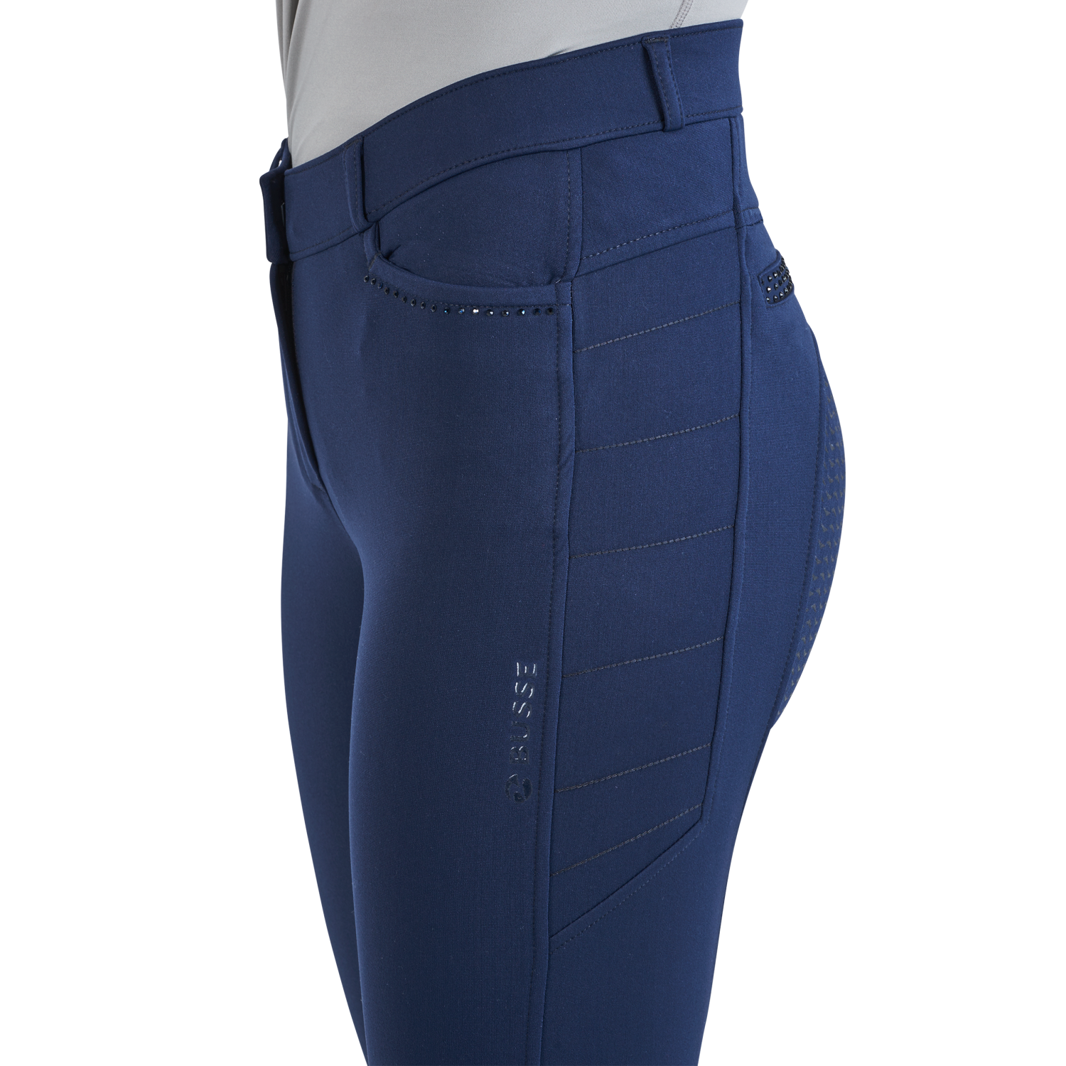 Reithose Damen Senja Winter mit Vollgrip