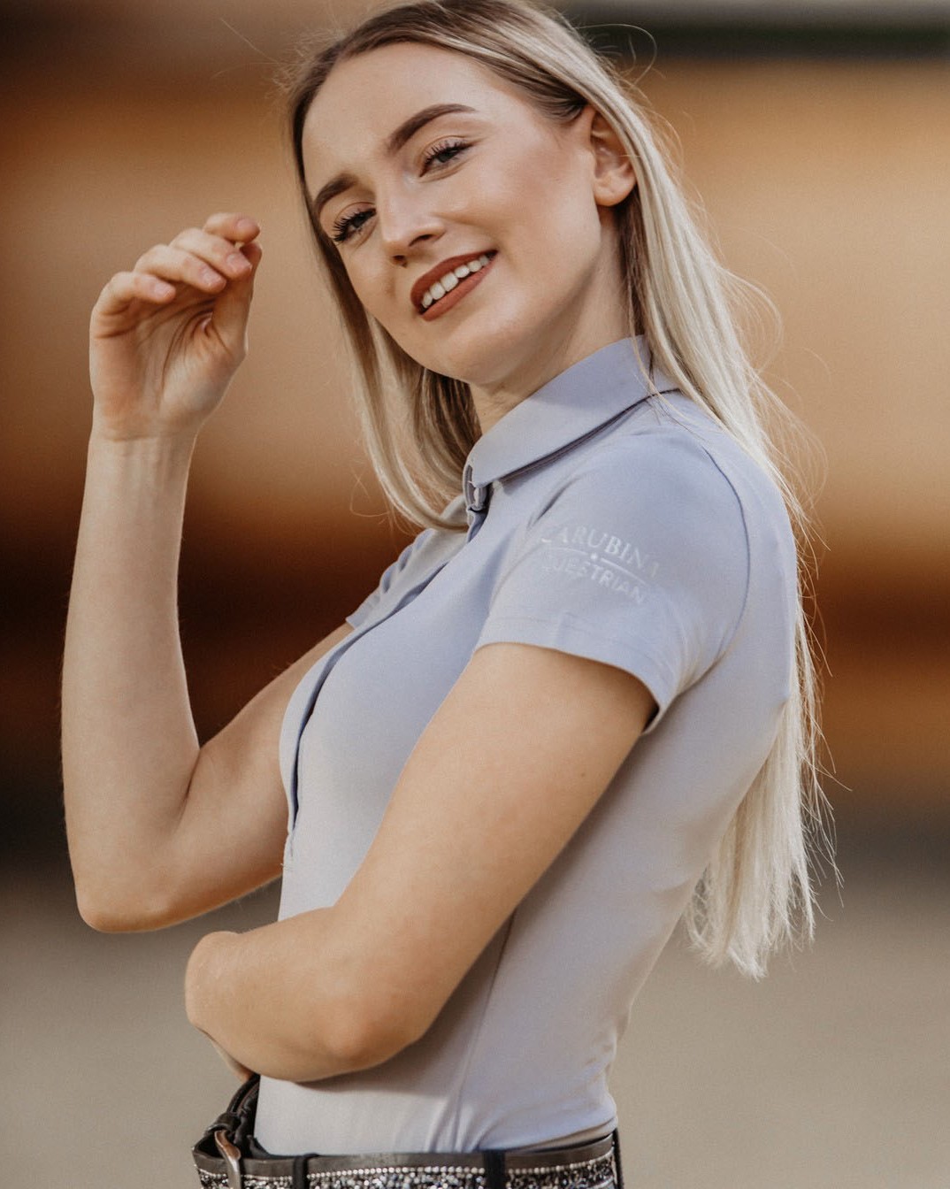 Functional polo ladies Caturin short sleeve