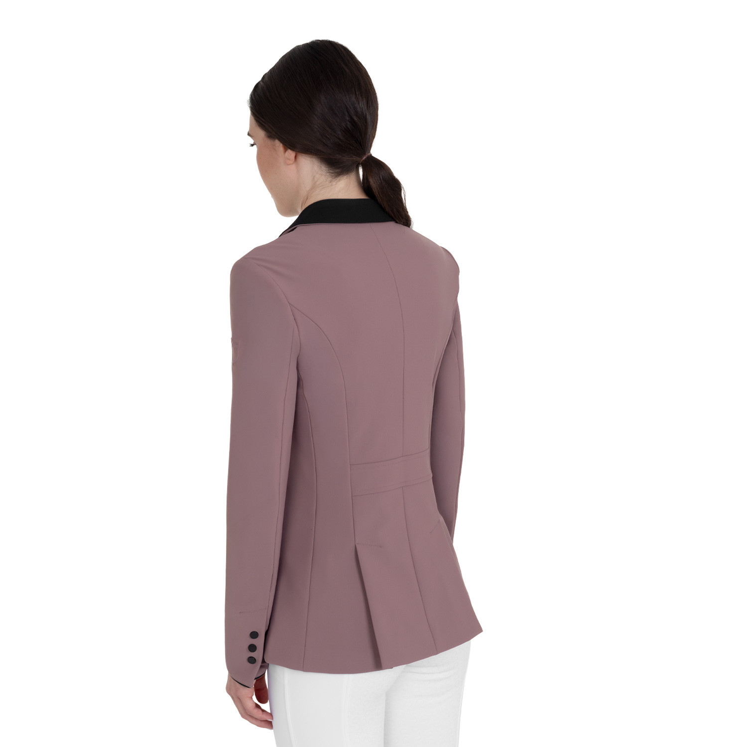 Damen-Turnierjacket mit Reißverschluss und Knöpfen