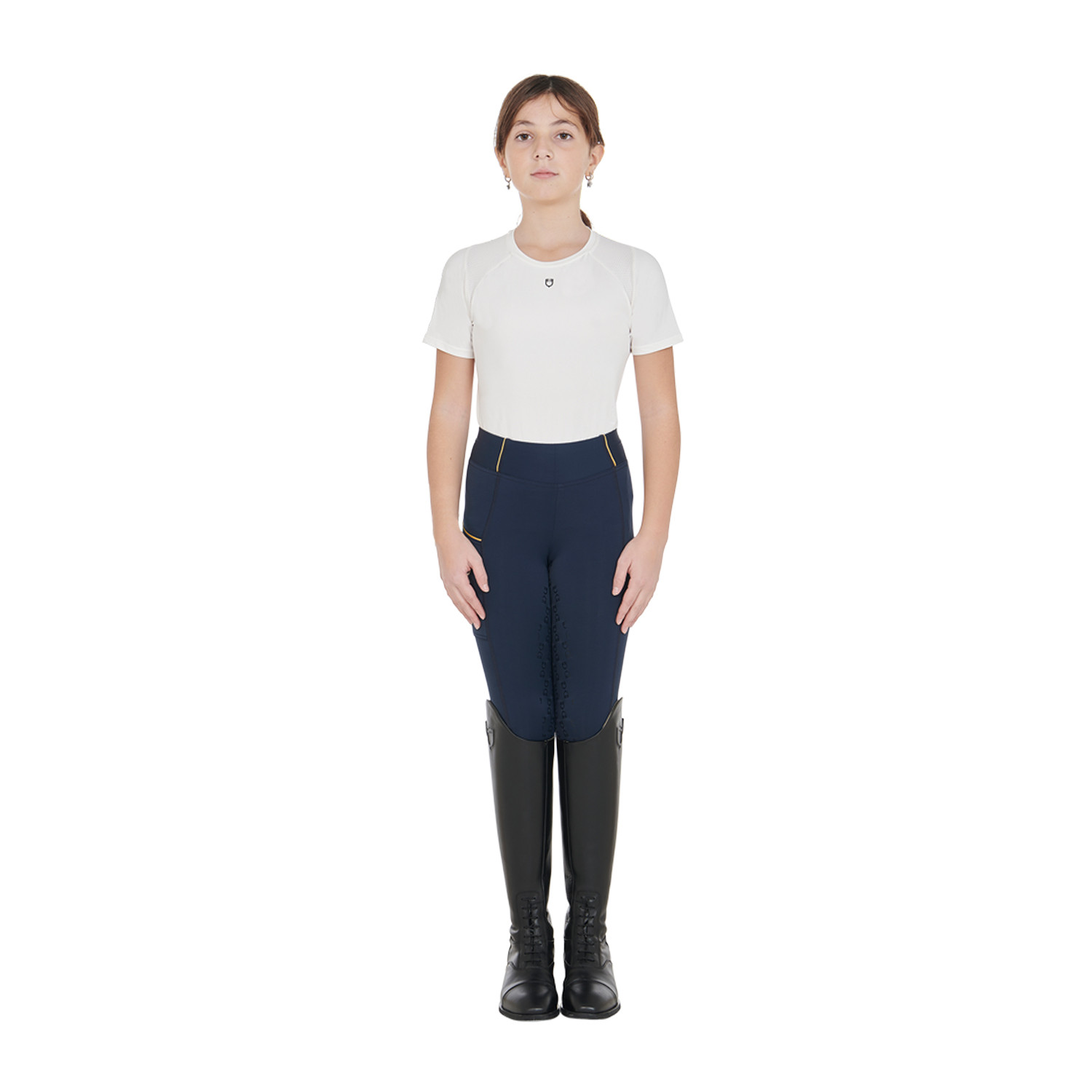 Mädchen-Leggings mit Fleecefutter