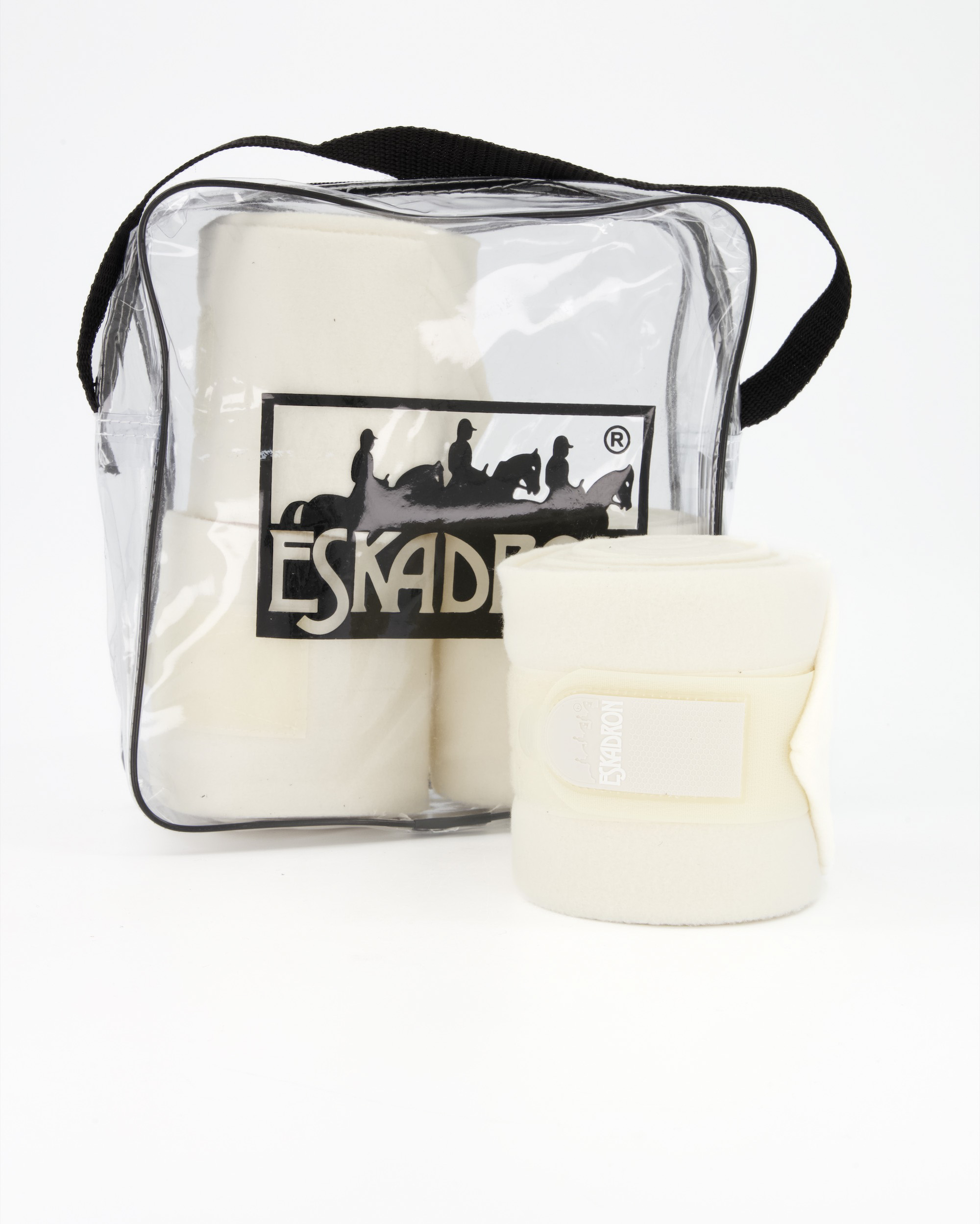 Fleece bandages in cream