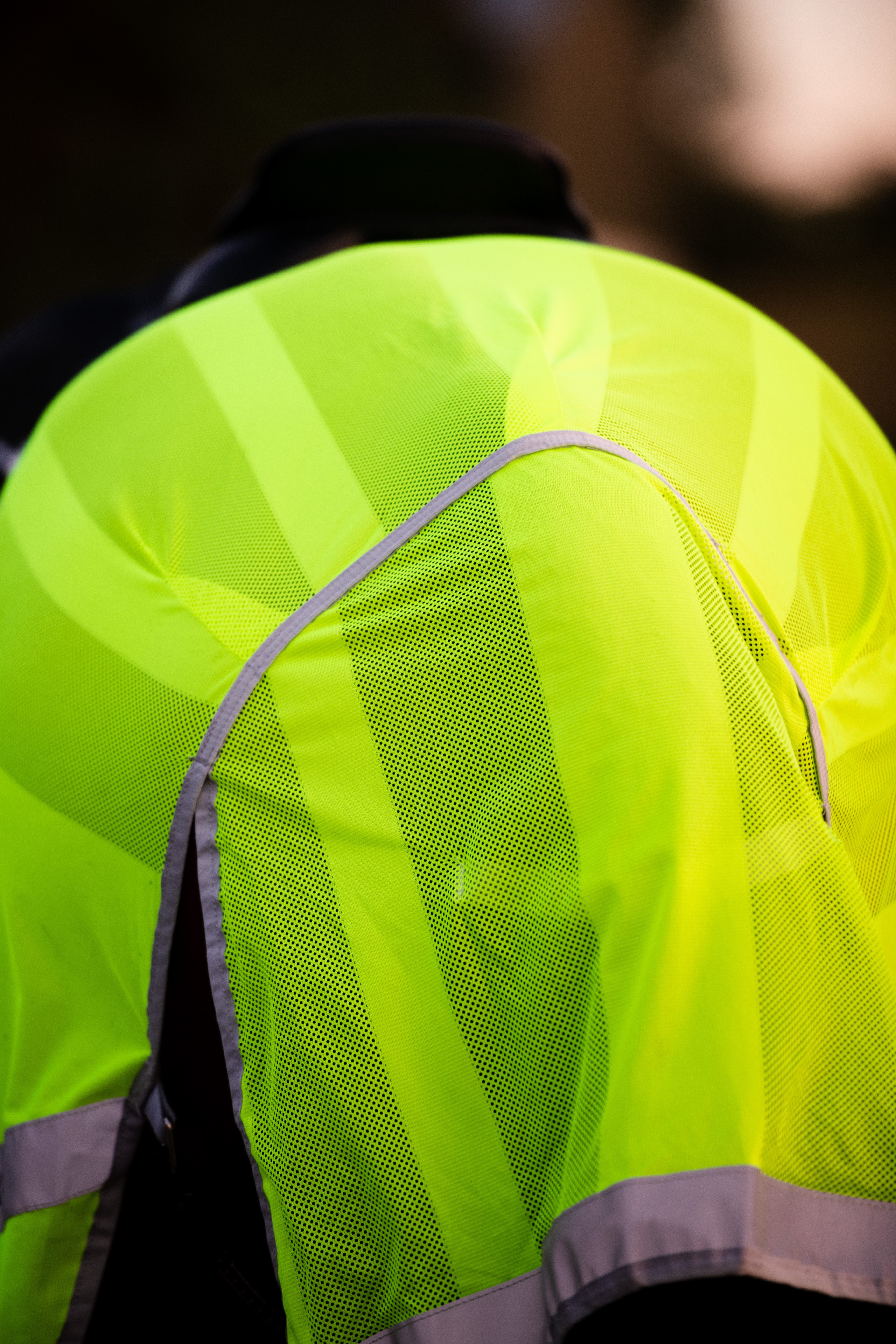 Riding rug Amigo Flyrider in Flourescent Yellow