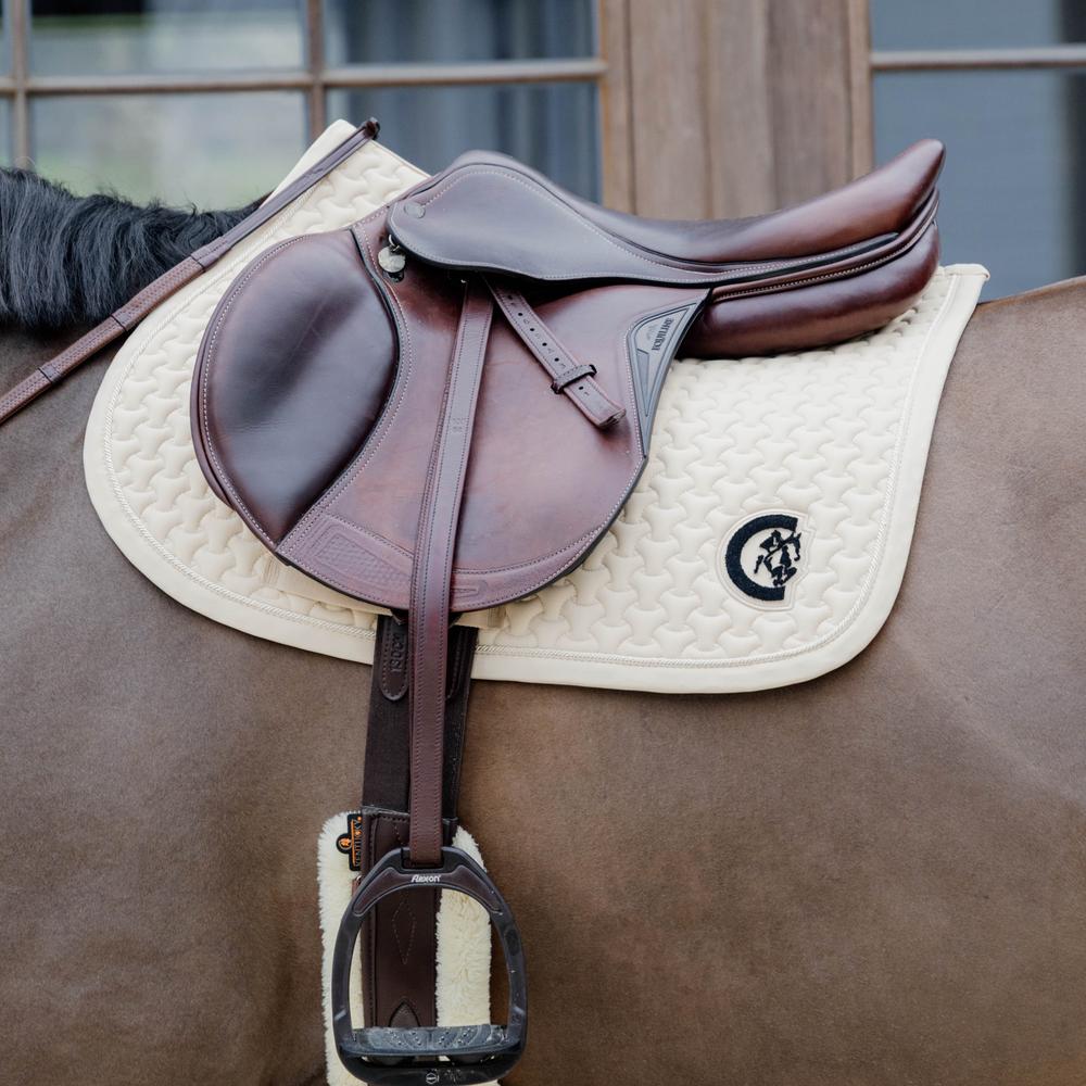 Schabracke Dressur Plaited 3D Logo