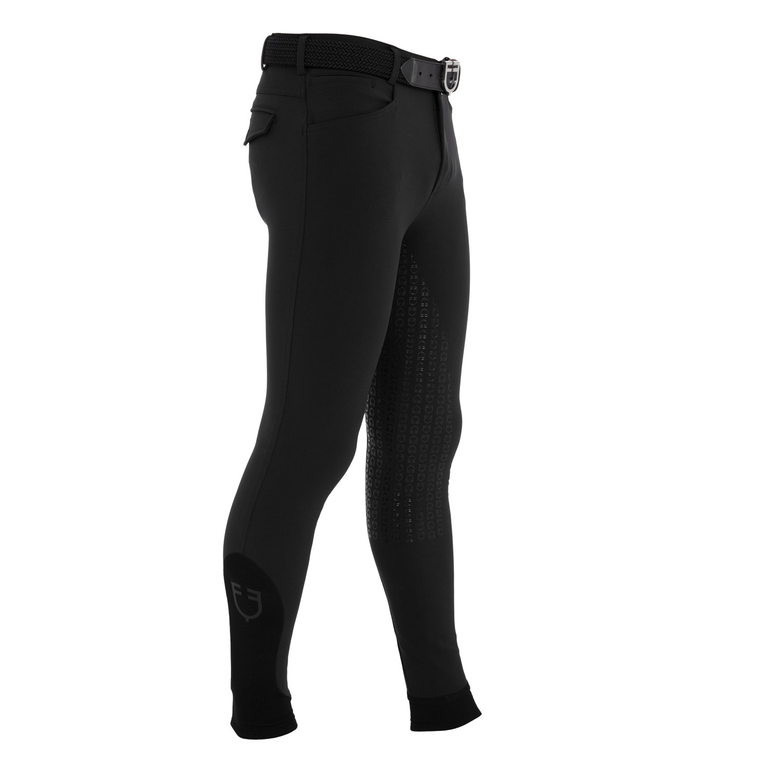 Herren-Reithose Slim Fit mit Vollbesatz