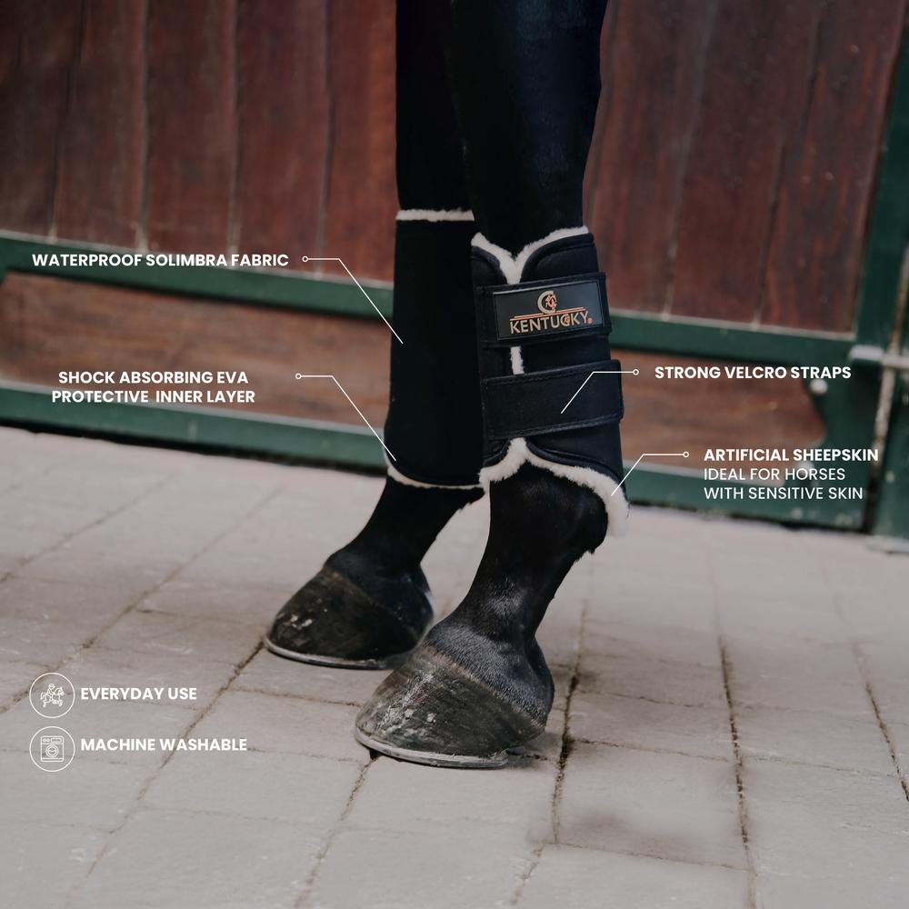 Solimbra work boots at the front