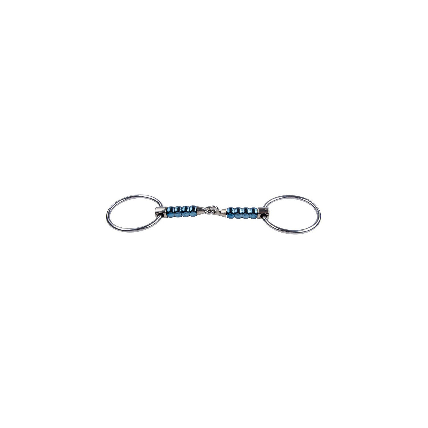 Sweet Iron beweglicher Ring Cherry-Roller-16 in blau