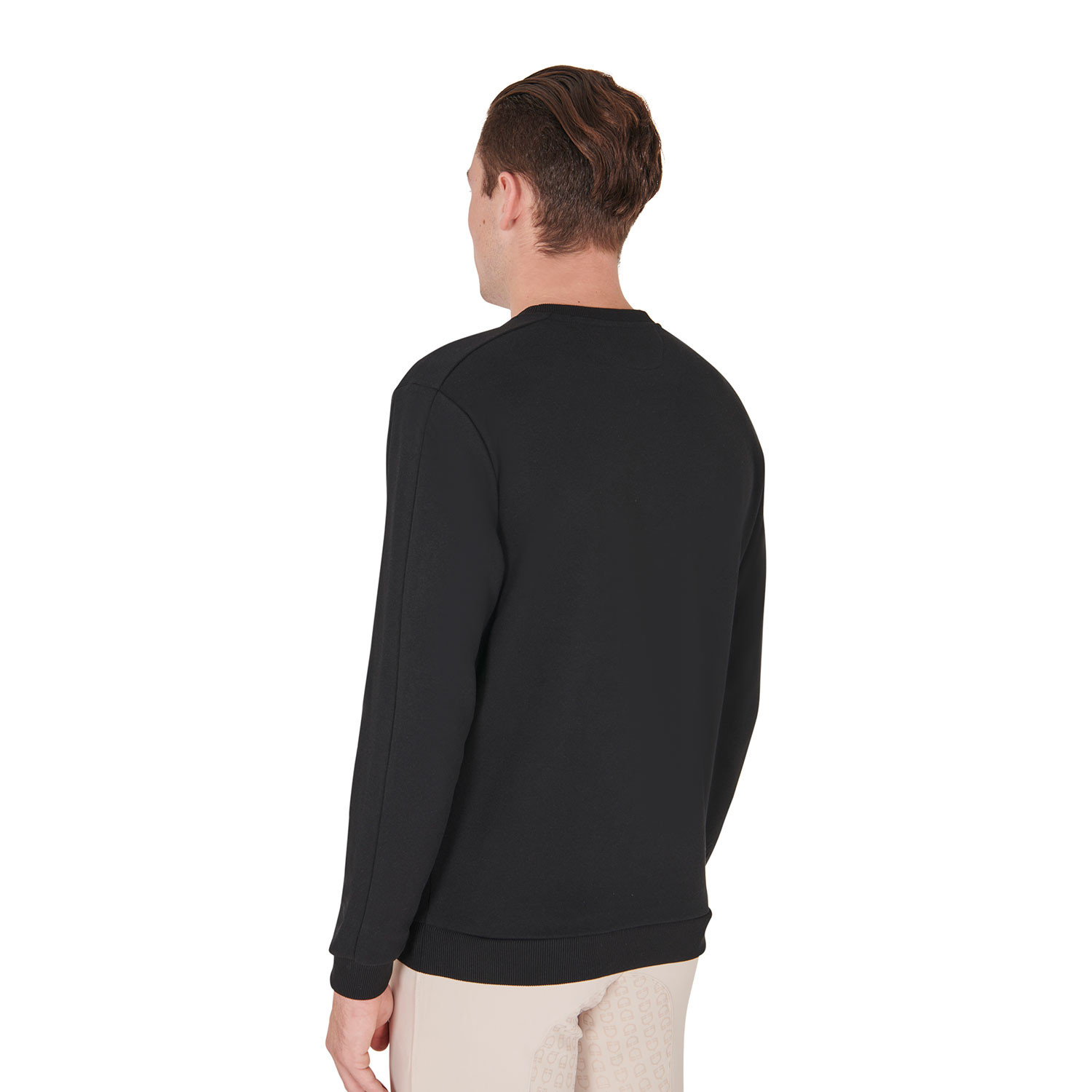 Herren-Baumwollsweatshirt mit Logo