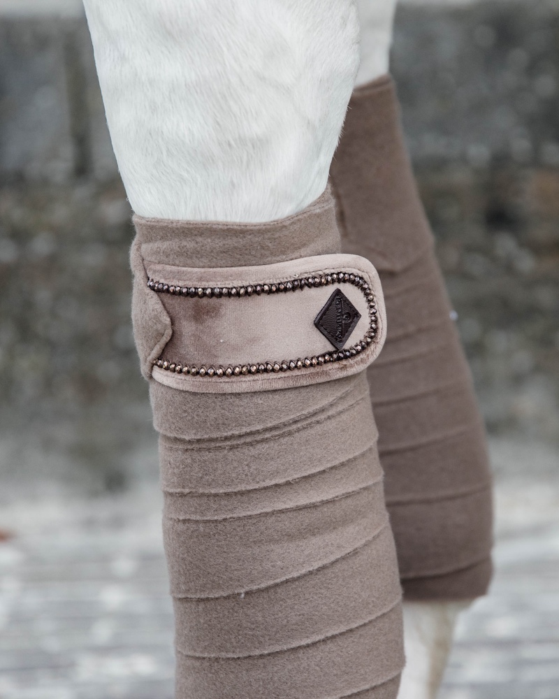 Velvet Pearls fleece bandages