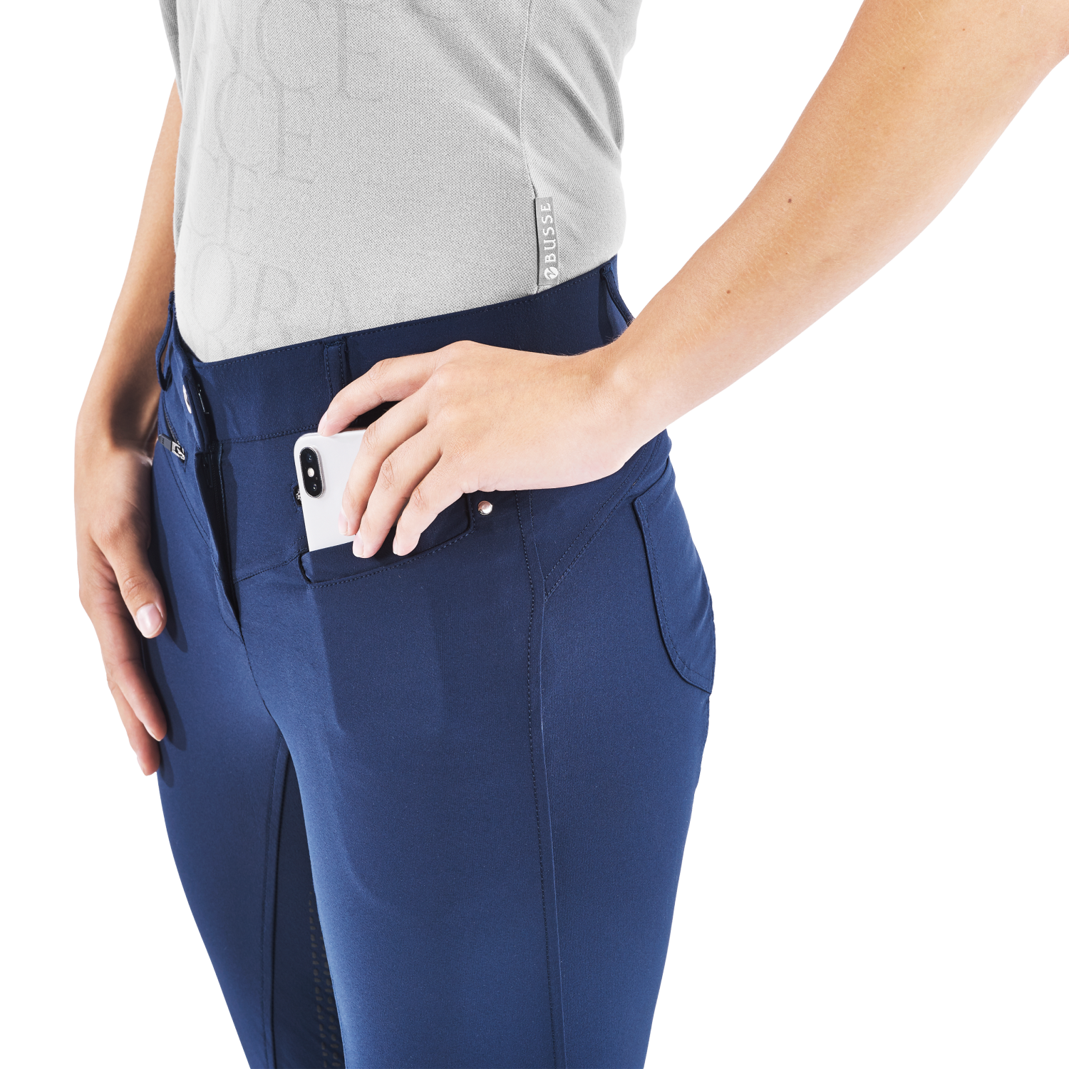 Reithose Damen Zarina mit 3/4 Grip