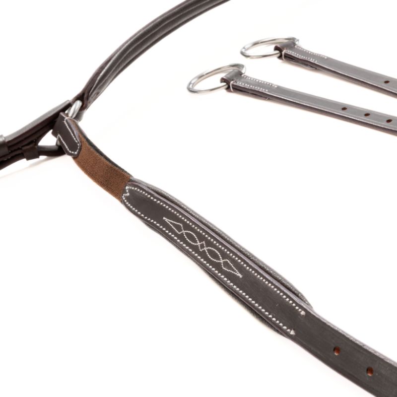 Breastplate "Dexter" 3-pt. high with elastic