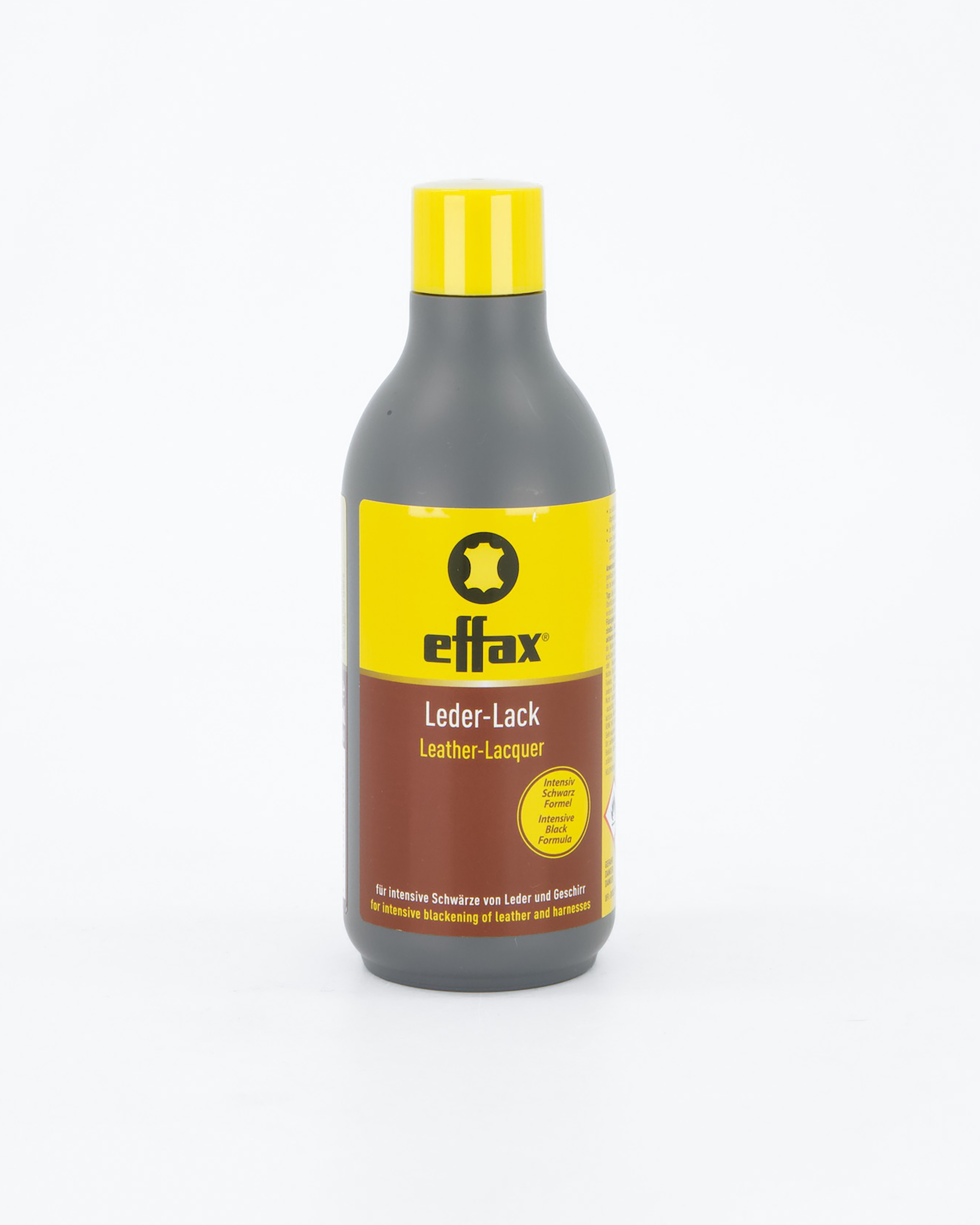 Leather lacquer in black, 250 ml