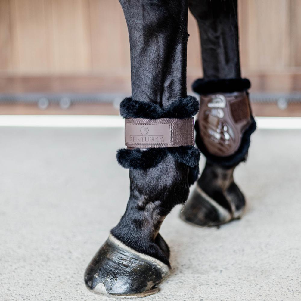 Fetlock boot Young Horse Fur Vegan