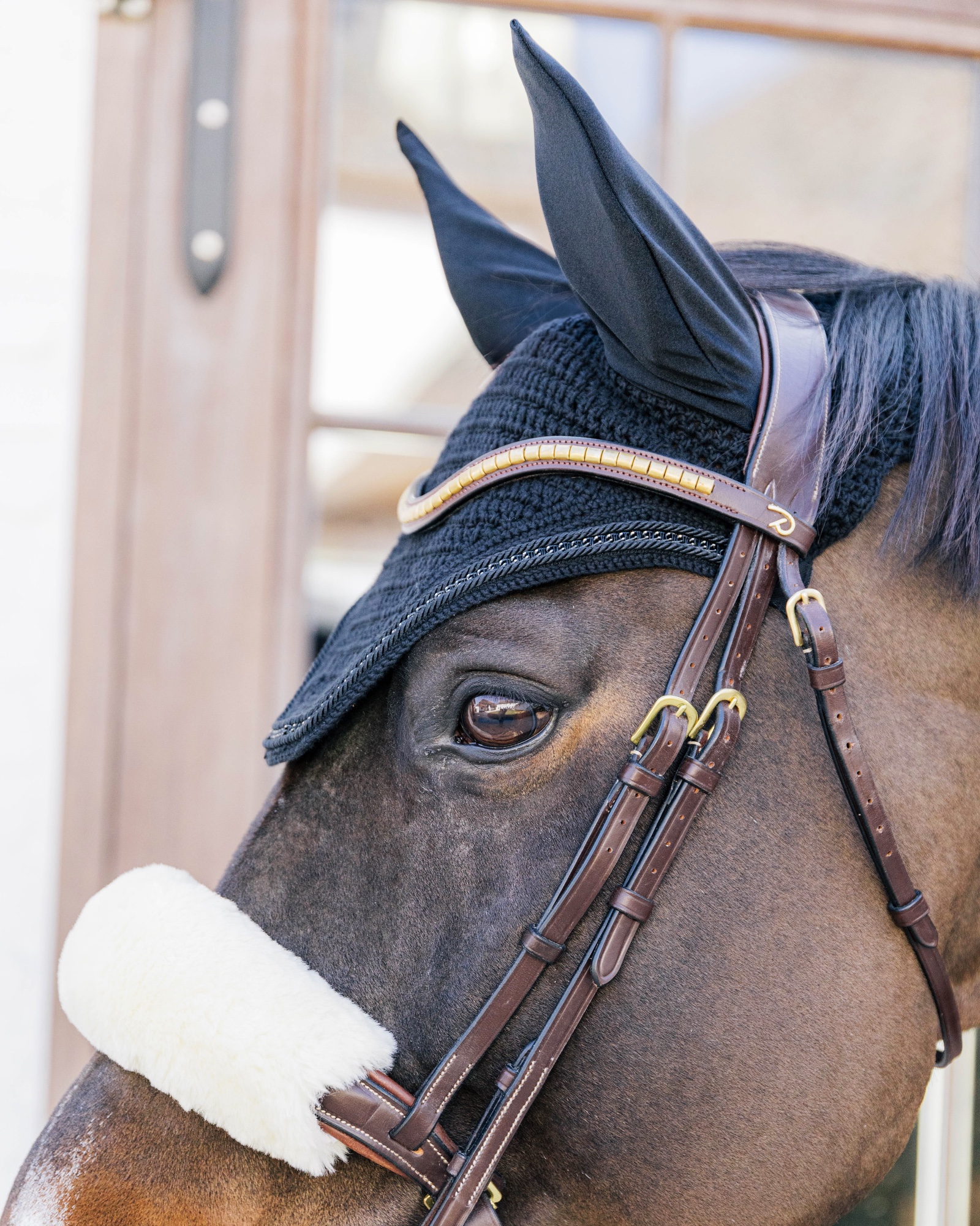 Fliegenhaube Wellington mit Metall Kette