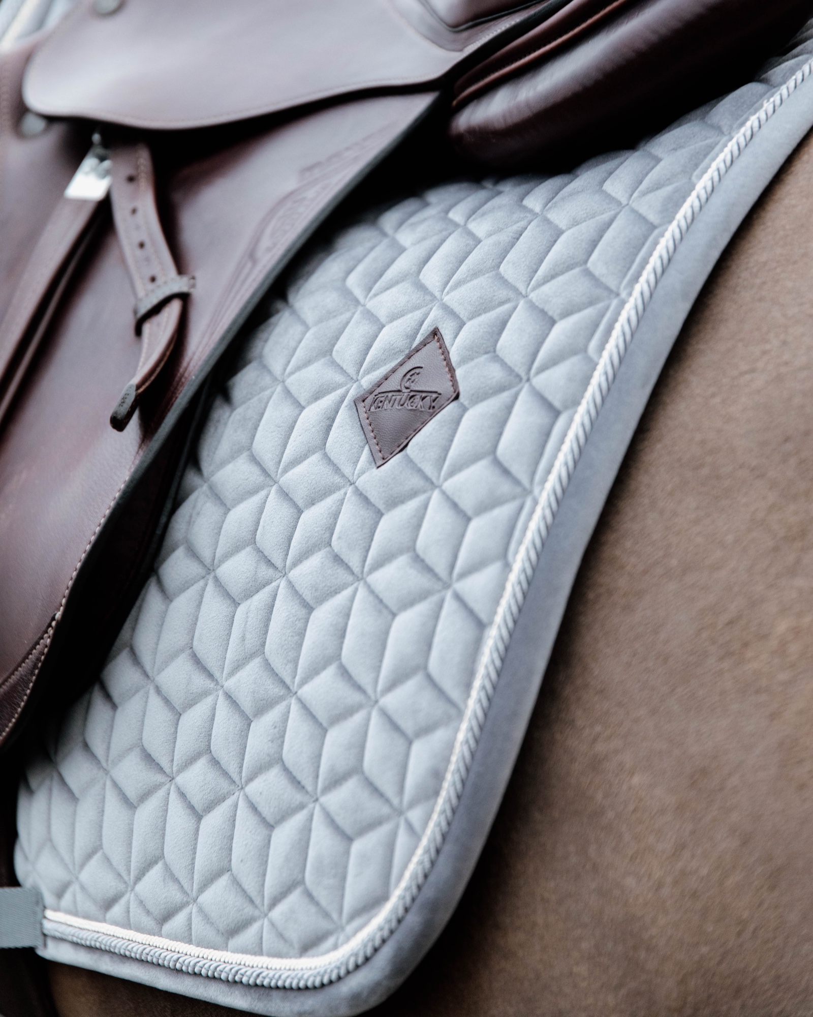 Jumping saddle pad Basic Velvet