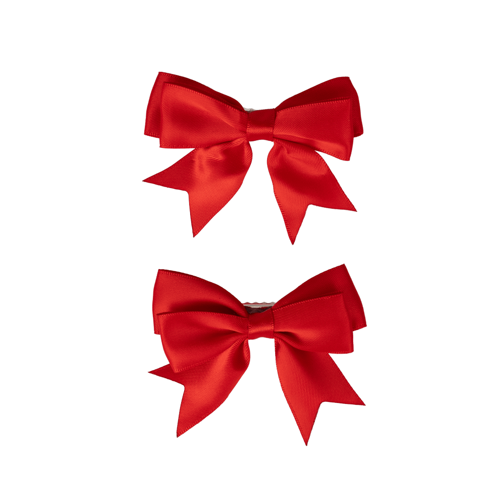 Rotes Band mit Clip
