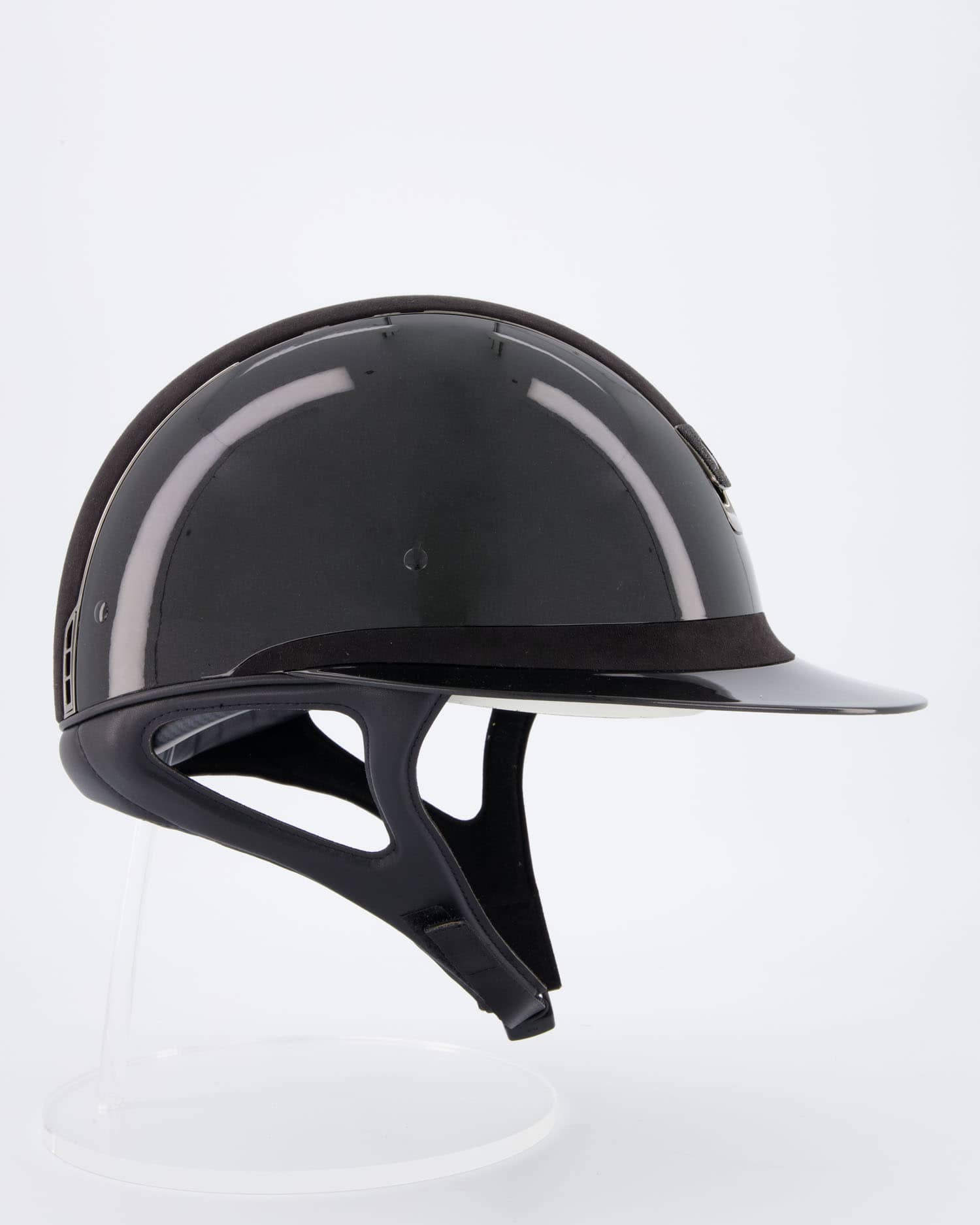 Reithelm Miss Shield Shadowglossy, Top Alcantara Black, Frontal Band Alcantara Black, Trim Chrome Black, Blason Crystal Fabric Black in Schwarz