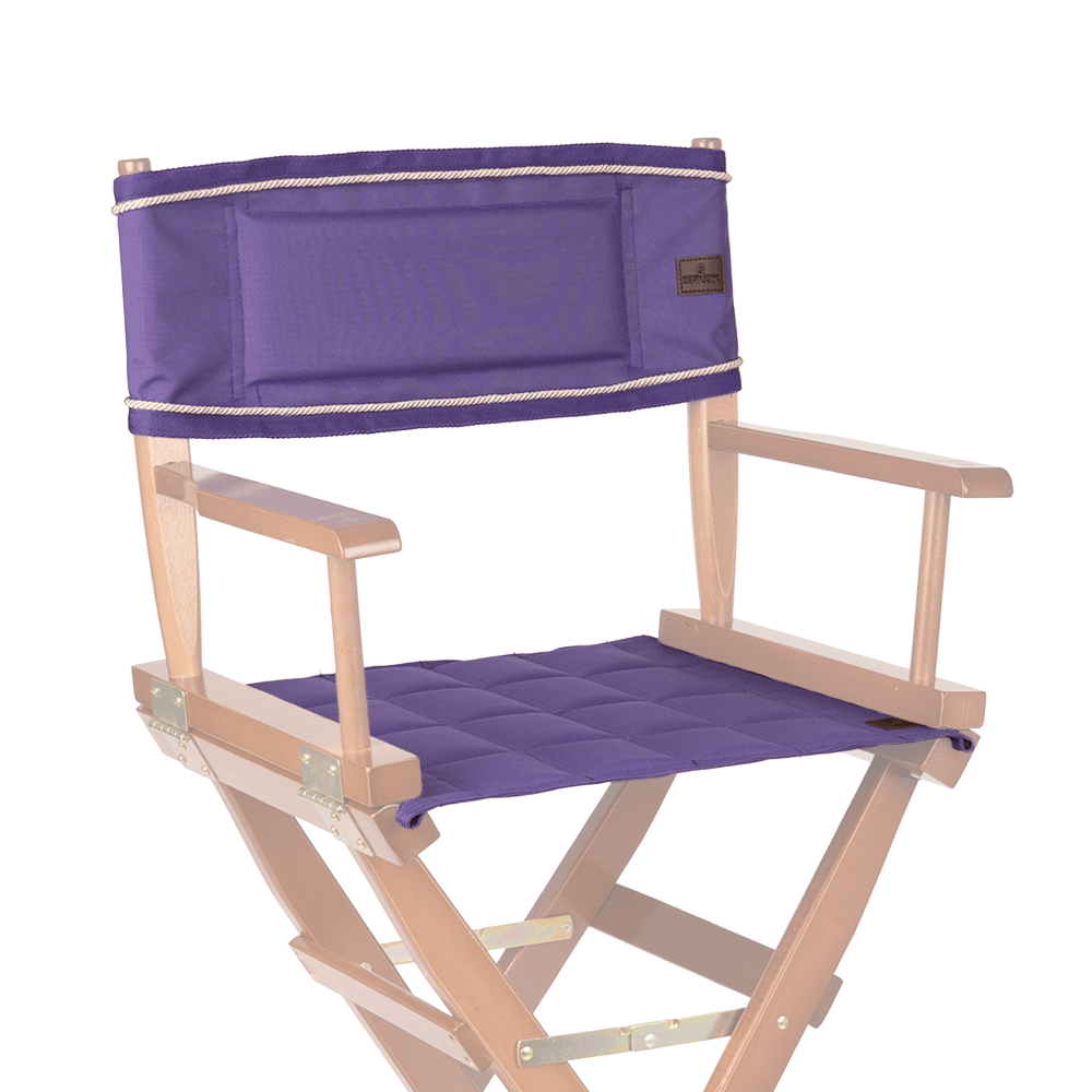 Seat and backrest for director's chair
