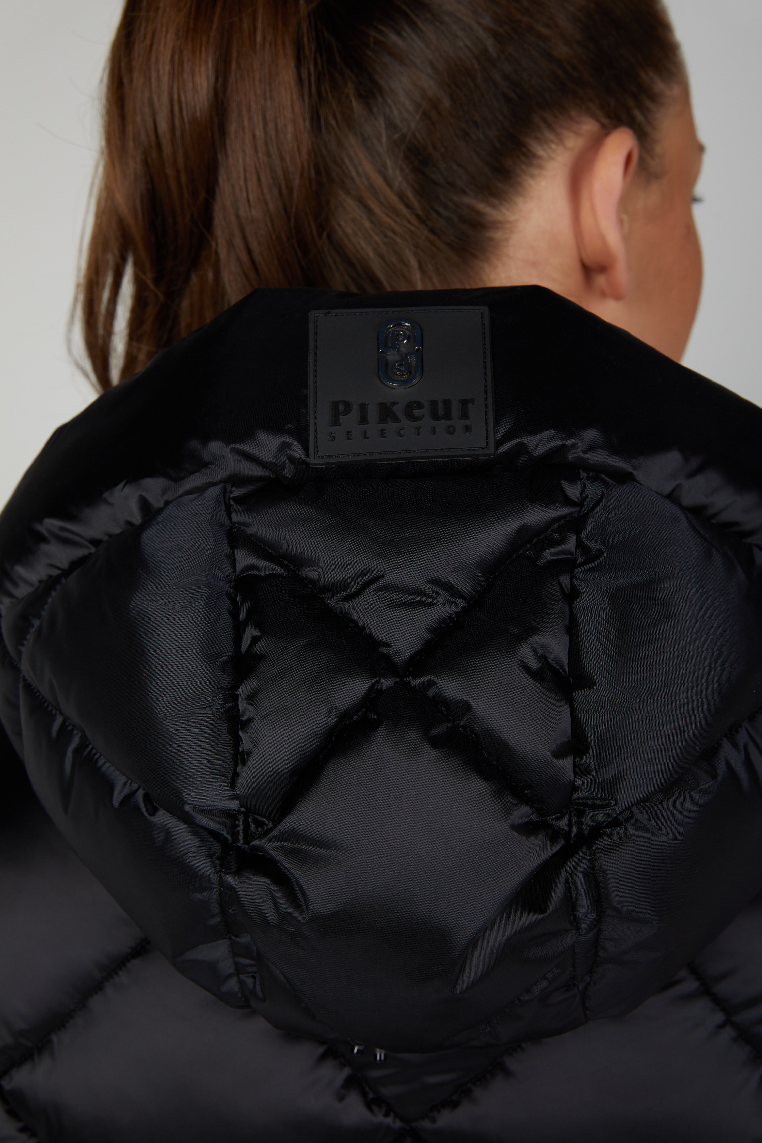 Mantel Damen Quiltdiamond mit Kapuze