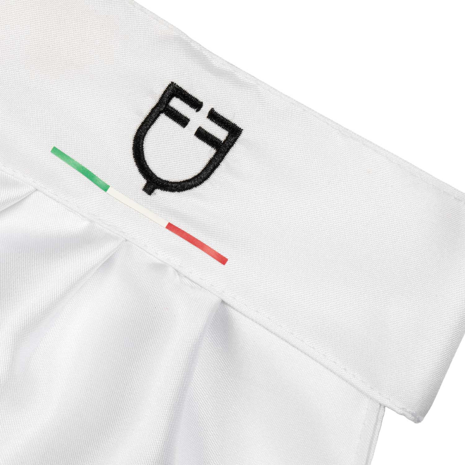 Turnierplastron mit gesticktem Logo X FISE