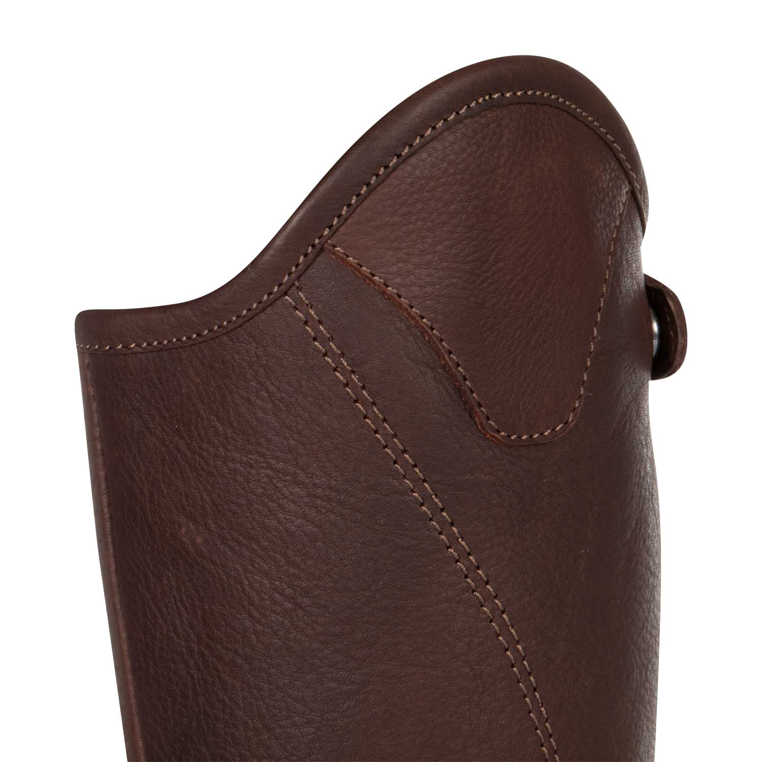 Unisex-Stiefeletten aus weichem Leder mit seitlichem Reißverschluss