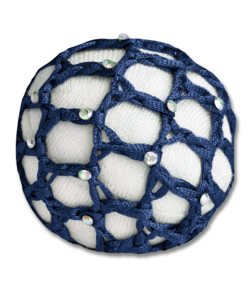 Haarnetz m/Glitzersteinchen