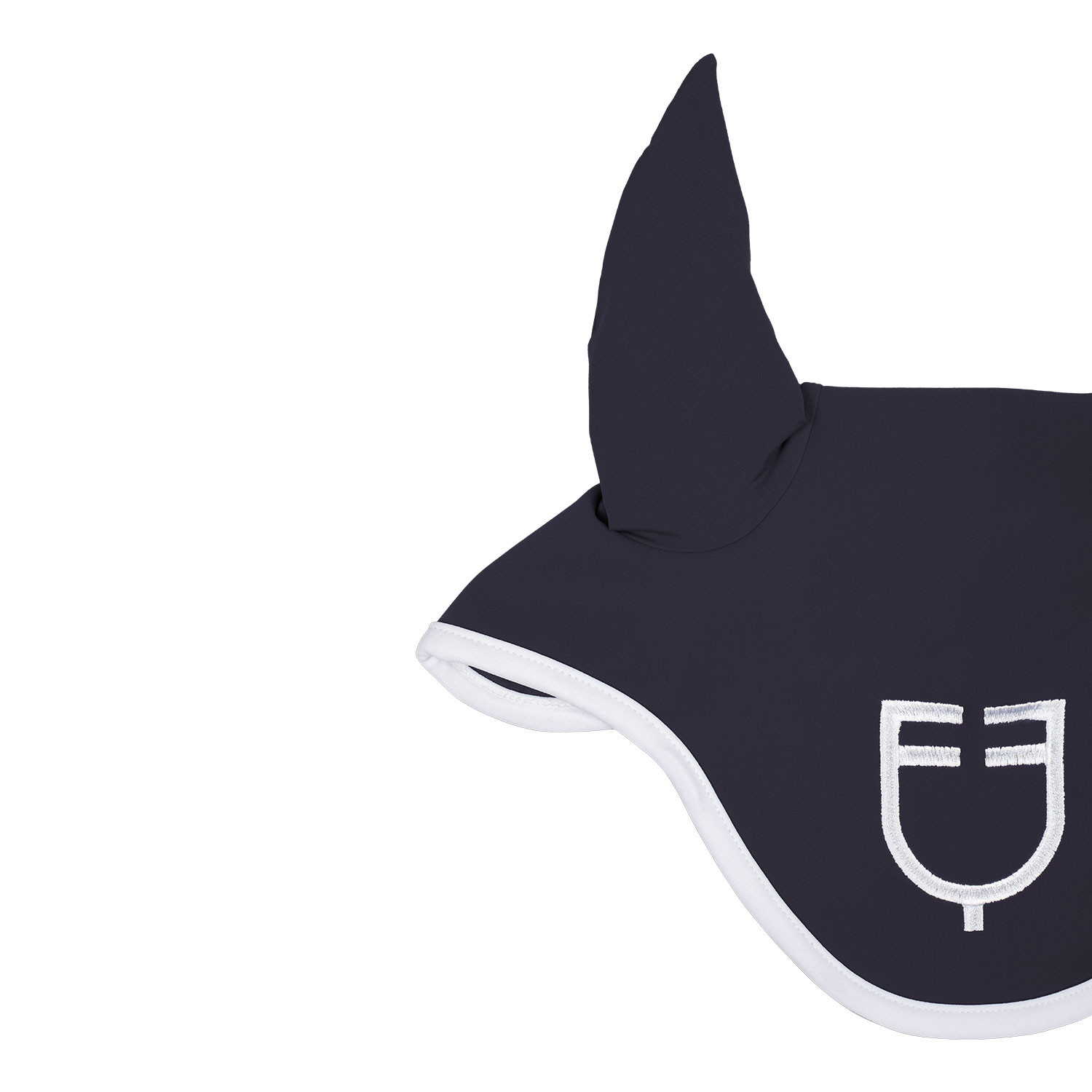 Fliegenhaube White Line Edition aus Stretchmaterial