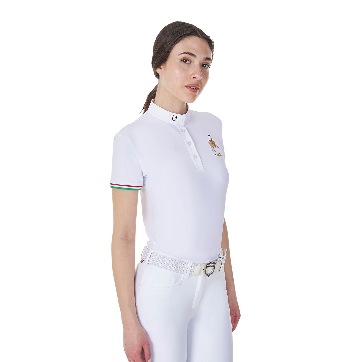 Damen-Wettkampfpolo Slim Fit X FISE