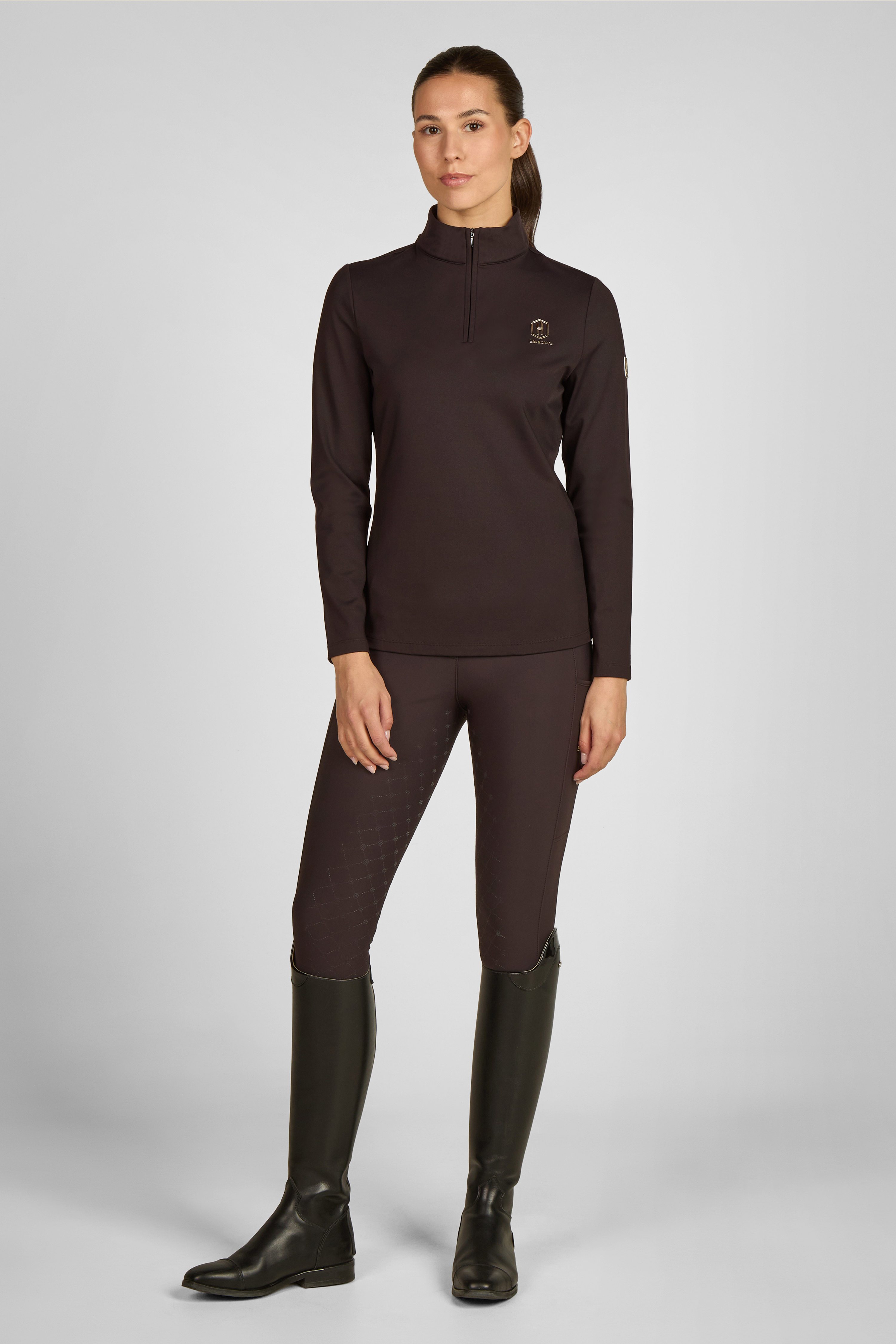 Half-Zip Shirt Damen Heritage