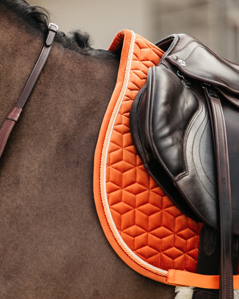 Jumping saddle pad Velvet