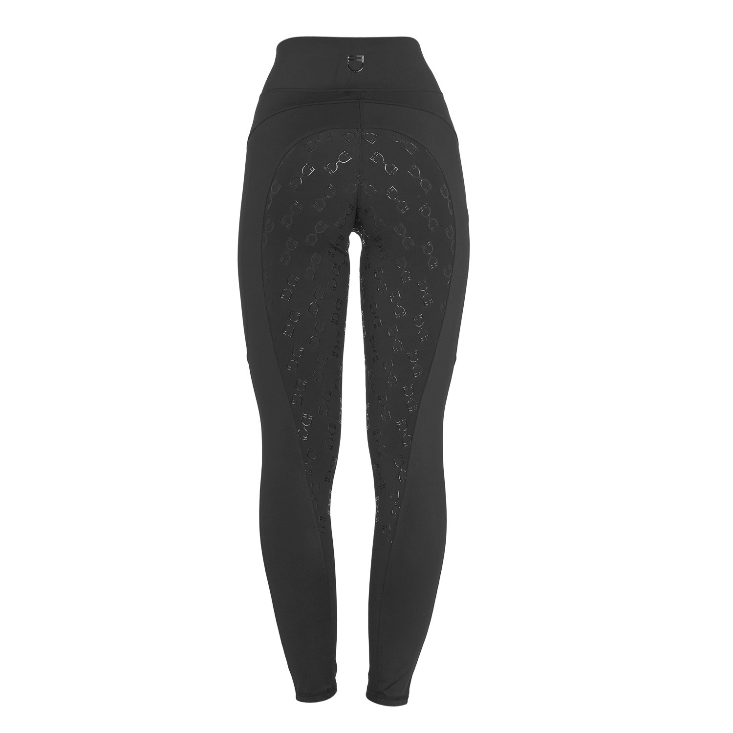 Schmale Damen-Leggings mit Micro-Mesh-Einsätzen