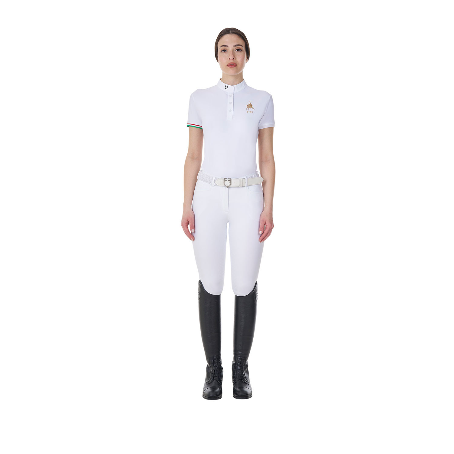 Damen-Wettkampfpolo Slim Fit X FISE