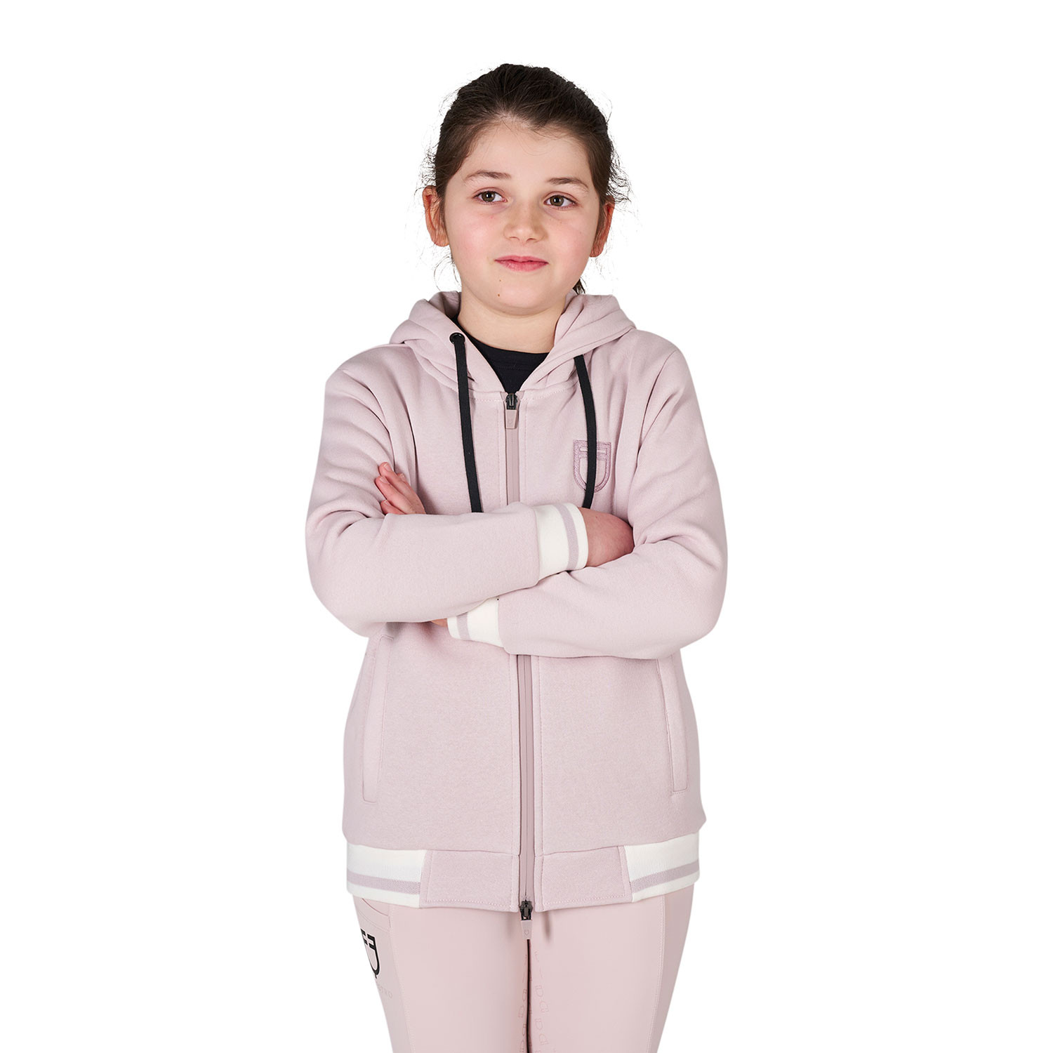 Unisex-Kinder-Hoodie mit Frontreißverschluss