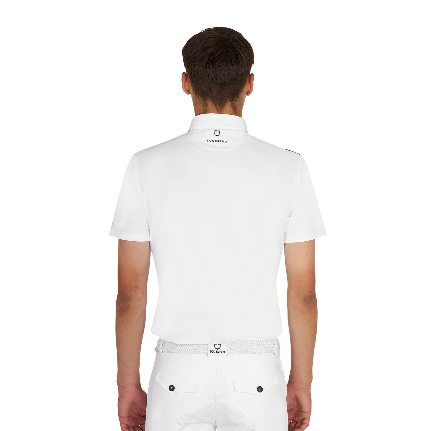 Schmales Turnier-Poloshirt für Herren mit Halbarm