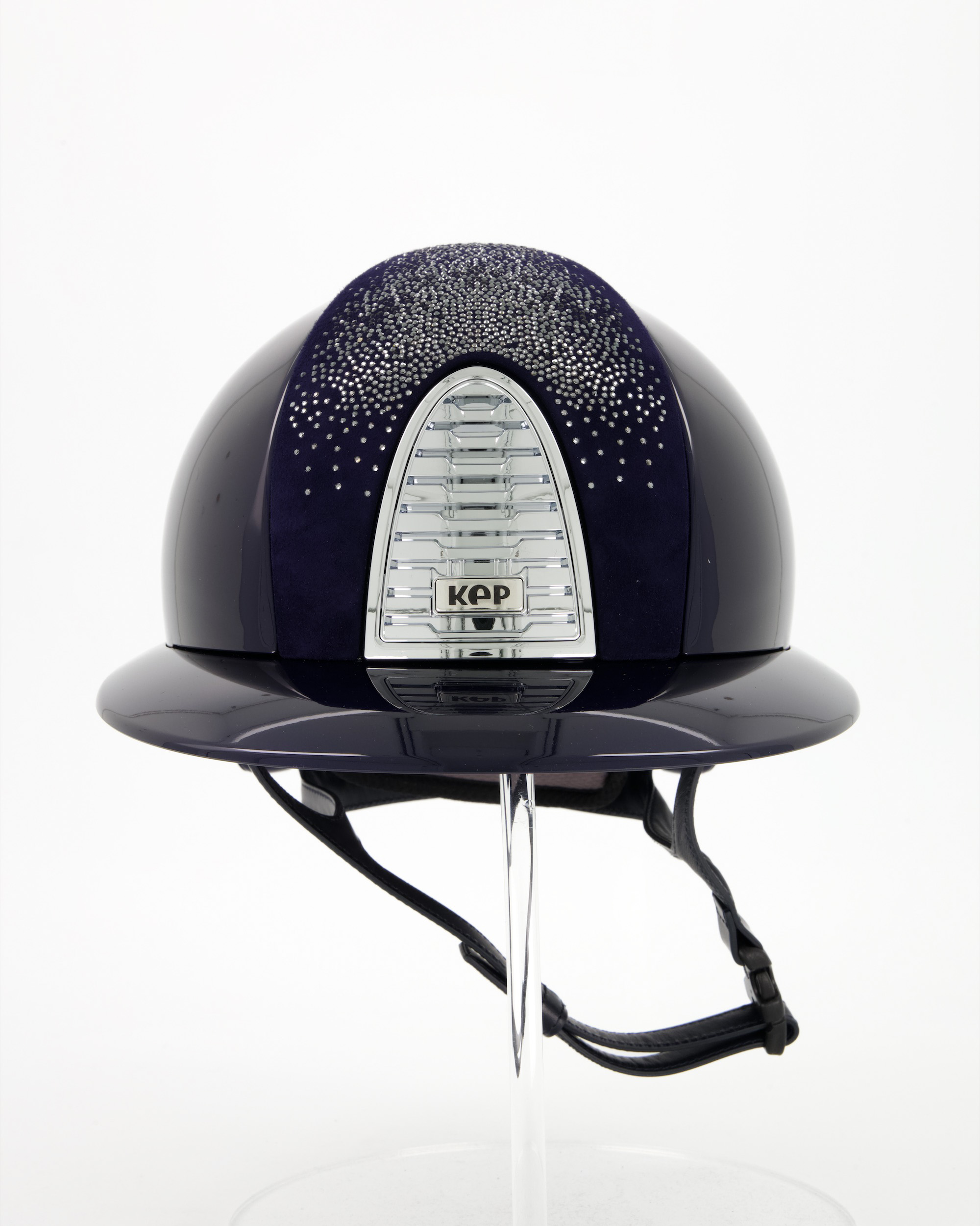 Reithelm Cromo 2.0 Polish Polo Suede Blue Silver in blau