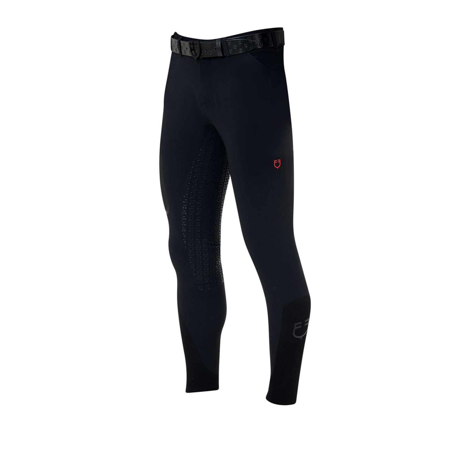 Schmal geschnittene Ridertechnology Herren-Reithose mit Vollbesatz