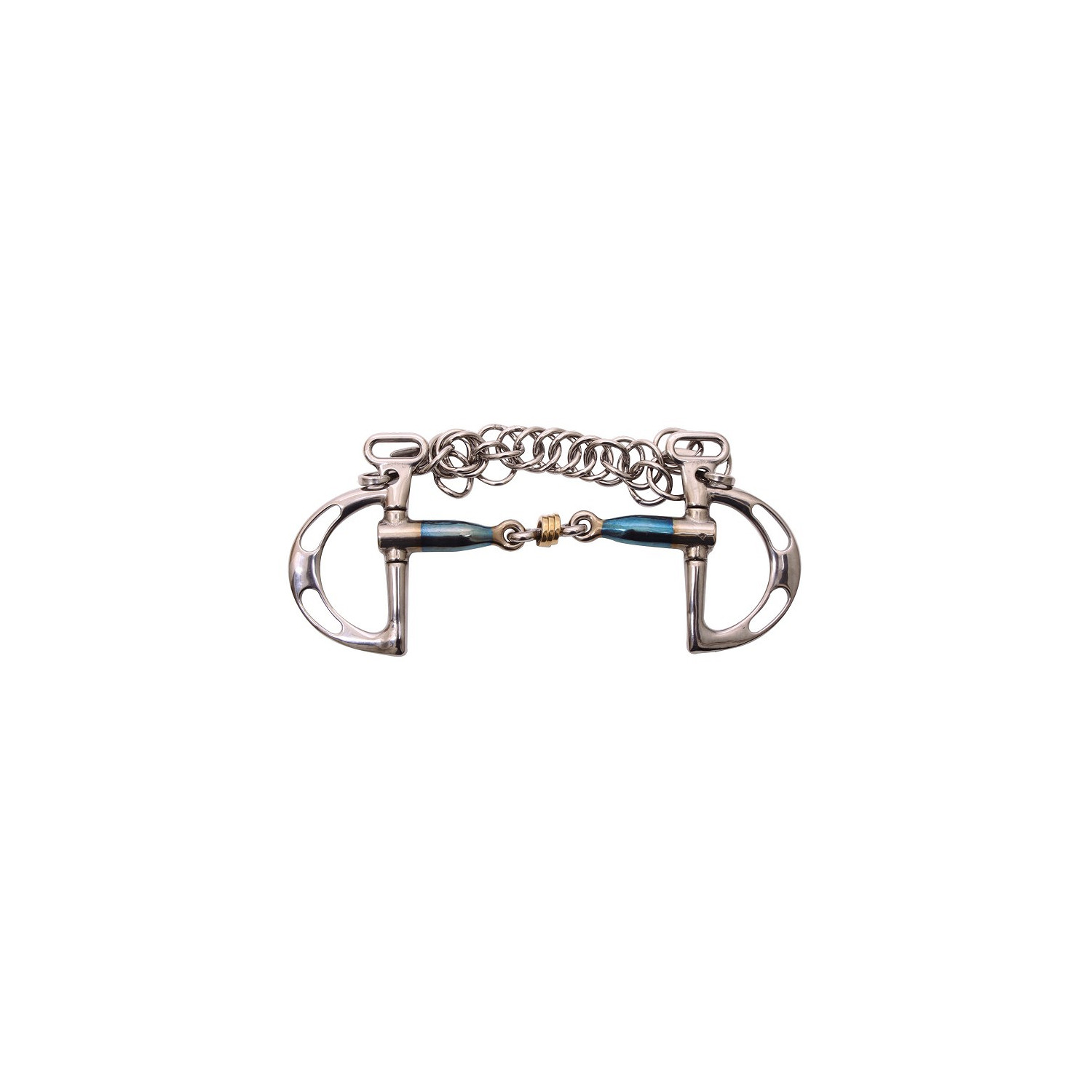 Sweet Iron kimblewick Messing Ring-16 in blau