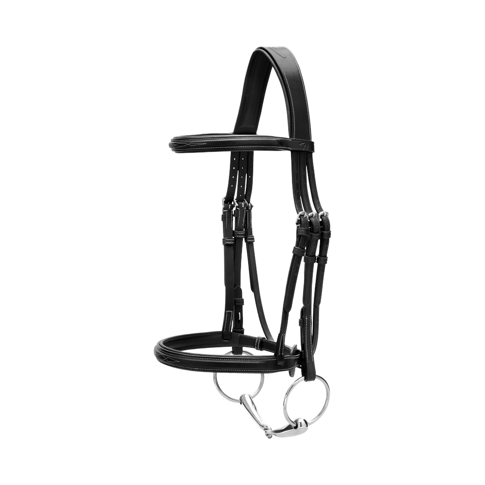 Trense mit Cavesson Reithalfter US