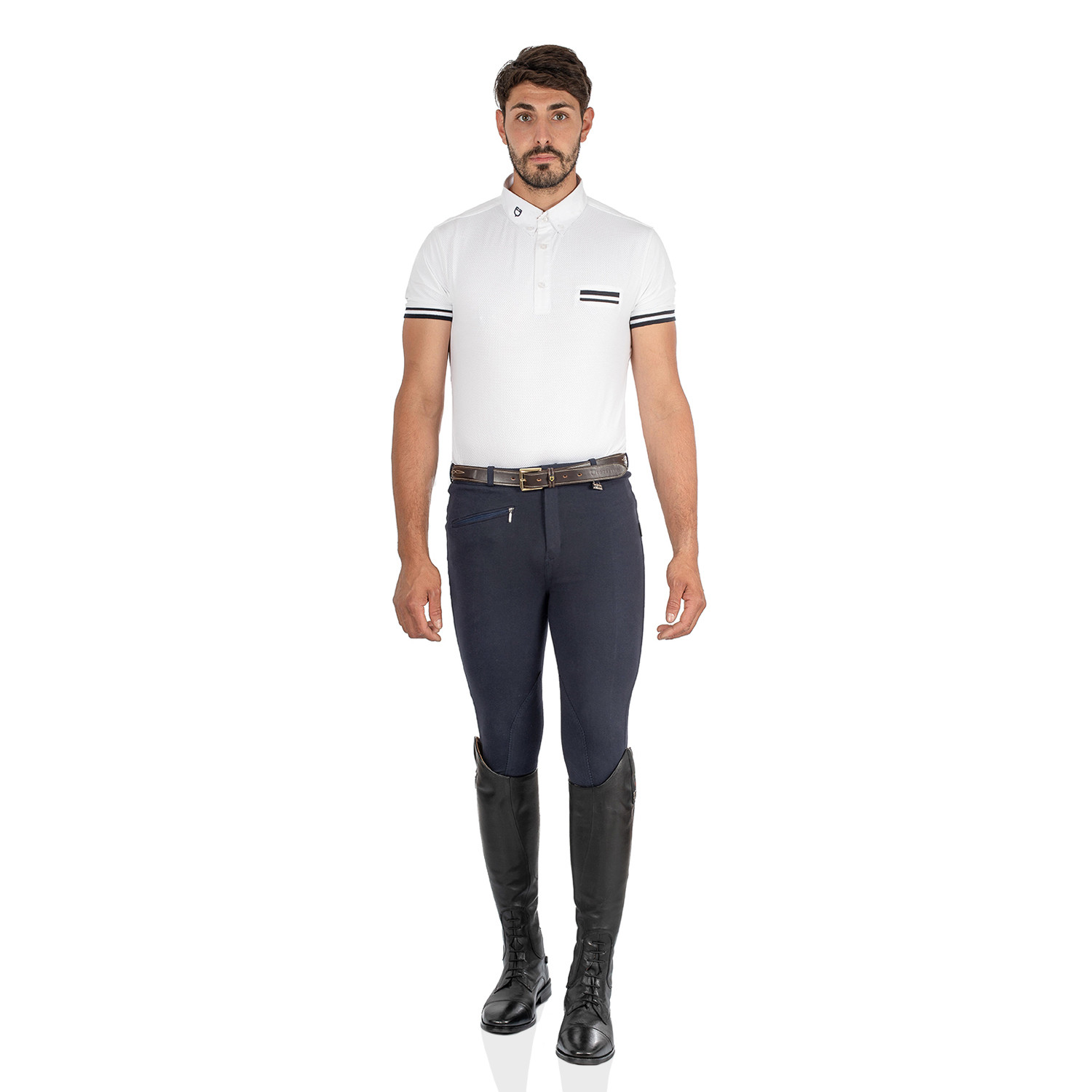 URANO MODEL HERRENHOSE AUS STRETCH-BAUMWOLLE