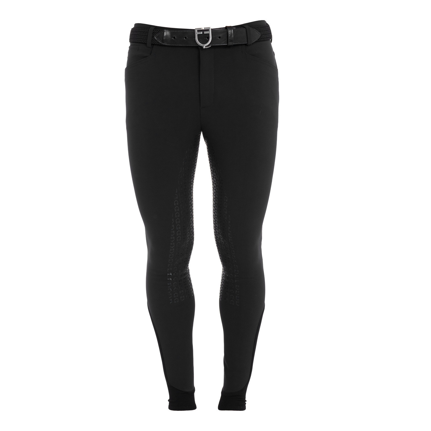 Herren-Reithose Slim Fit mit Vollbesatz