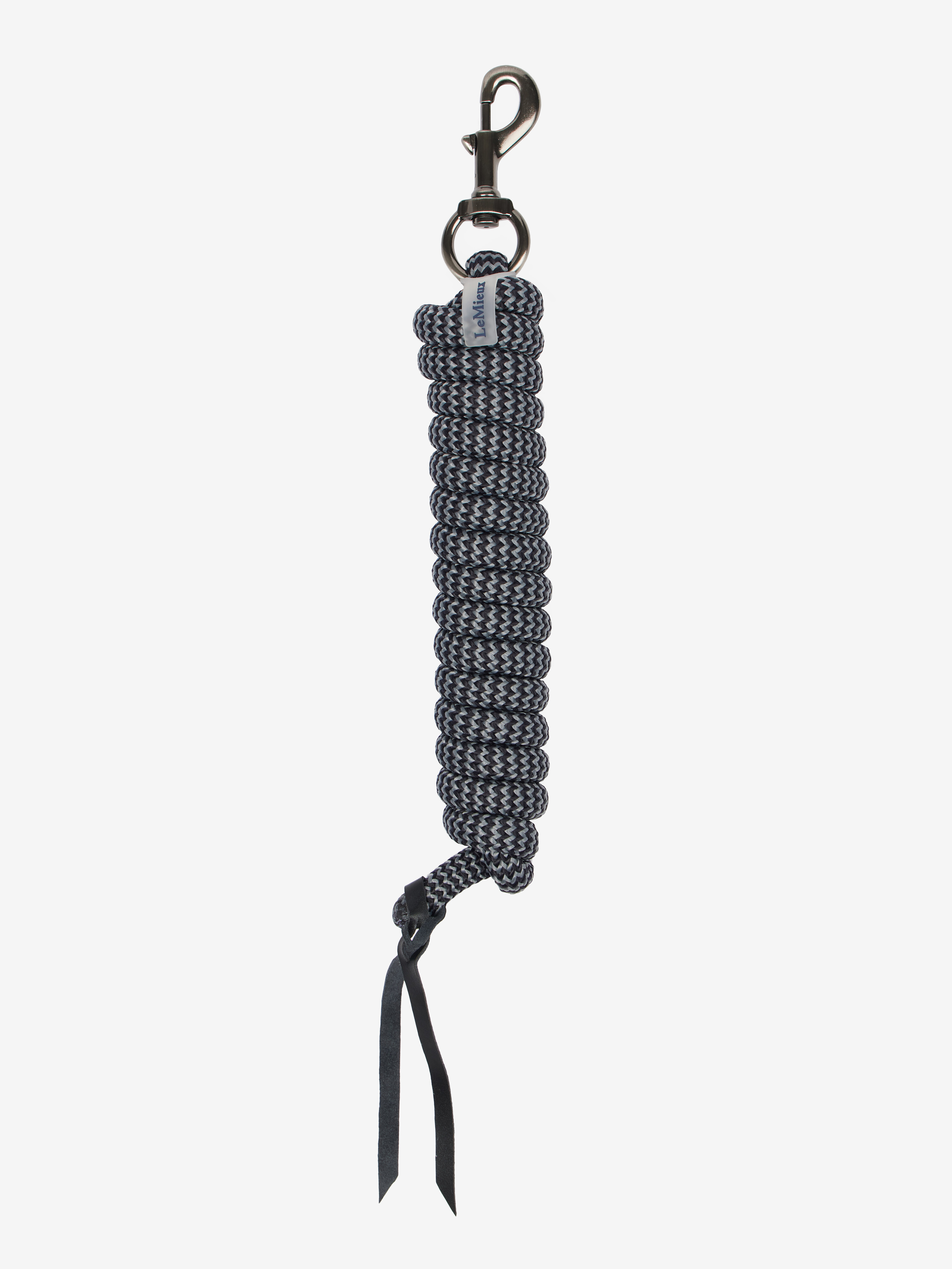Trainingshalstertouw navy/grijs