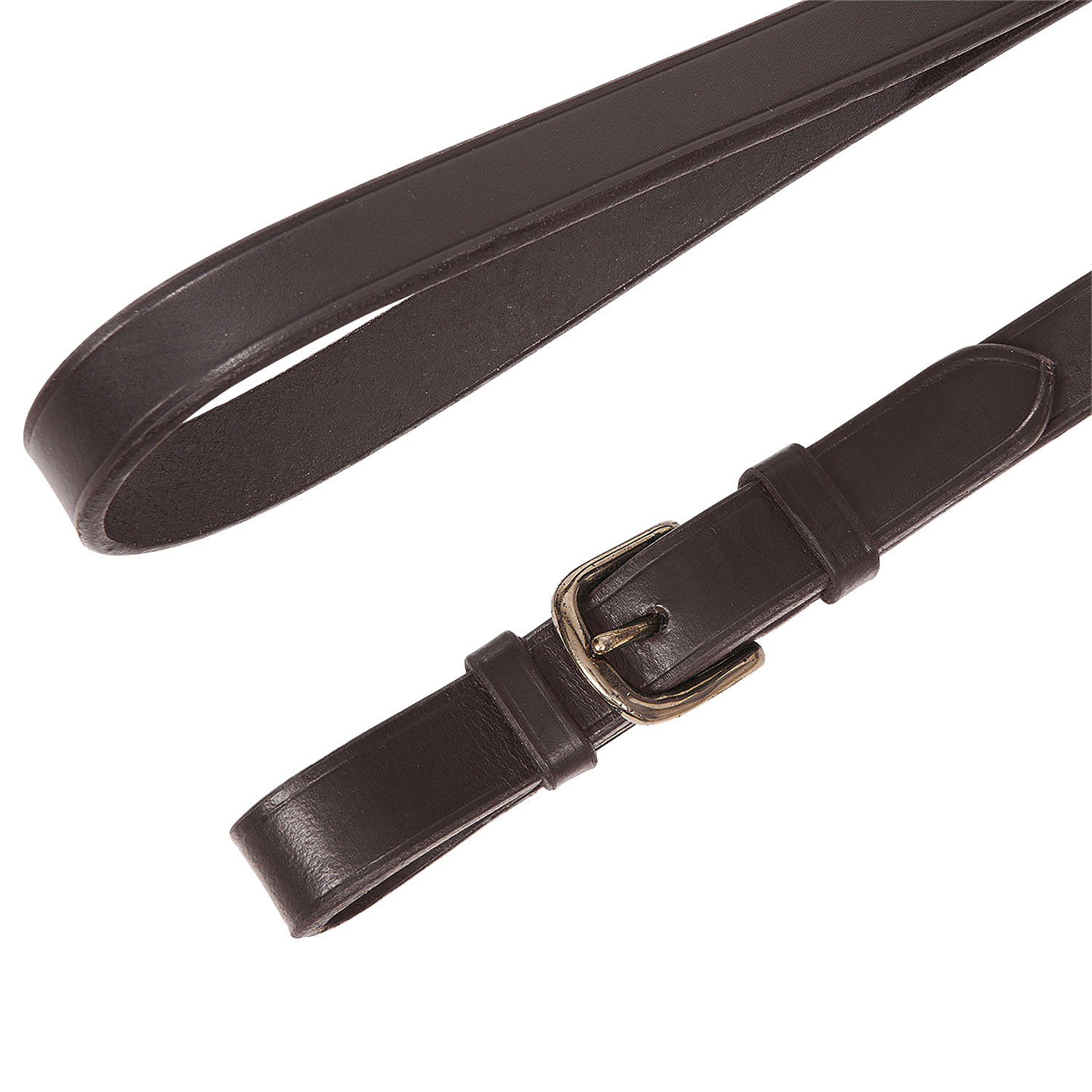 Lead rope with sturdy brass chain