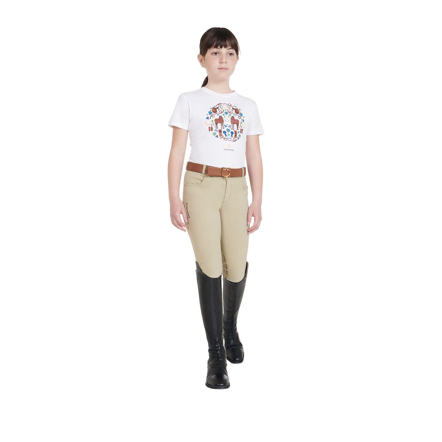 Unisex-Reithose für Kinder aus Funktionsgewebe