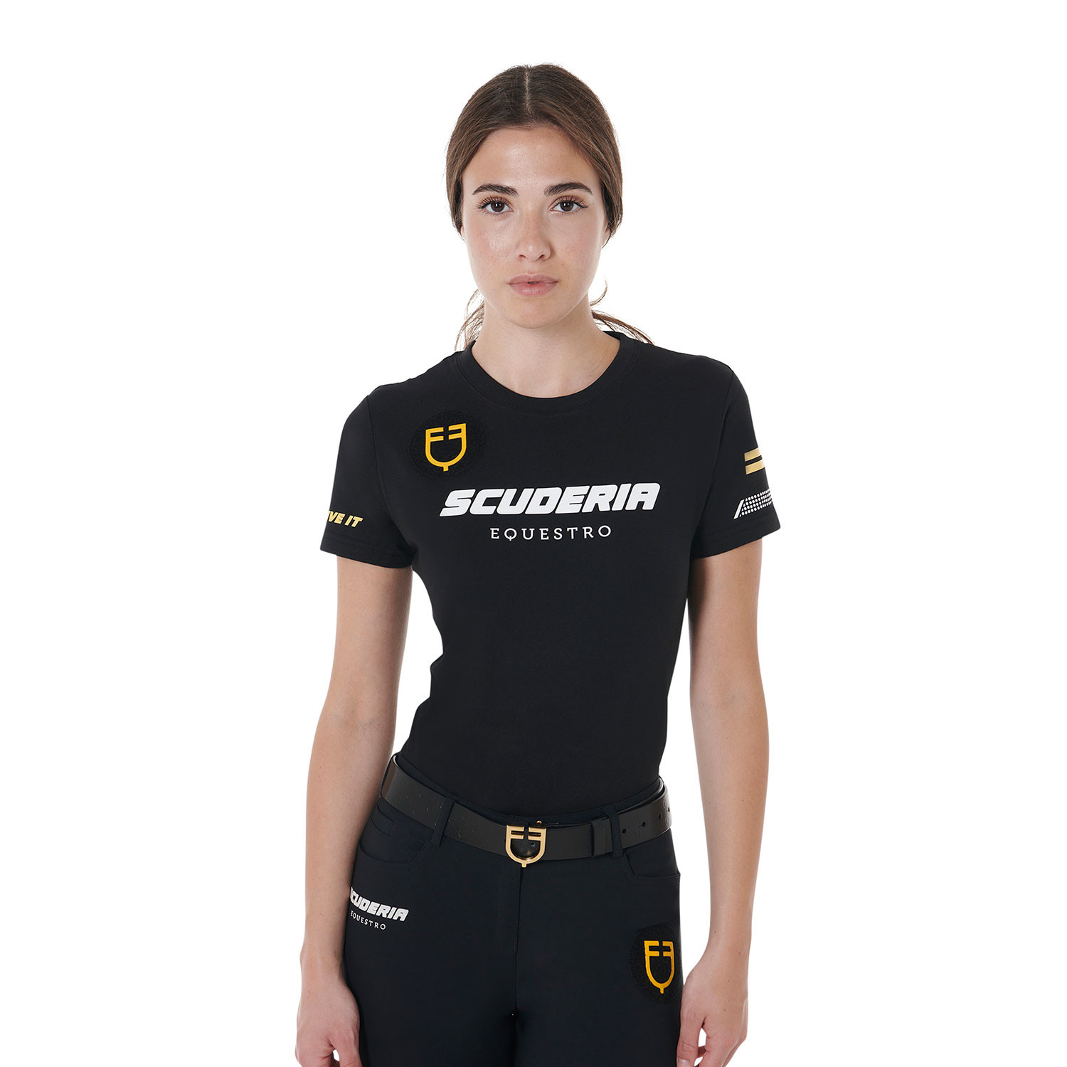 Scuderia Slim-Fit-T-Shirt für Damen